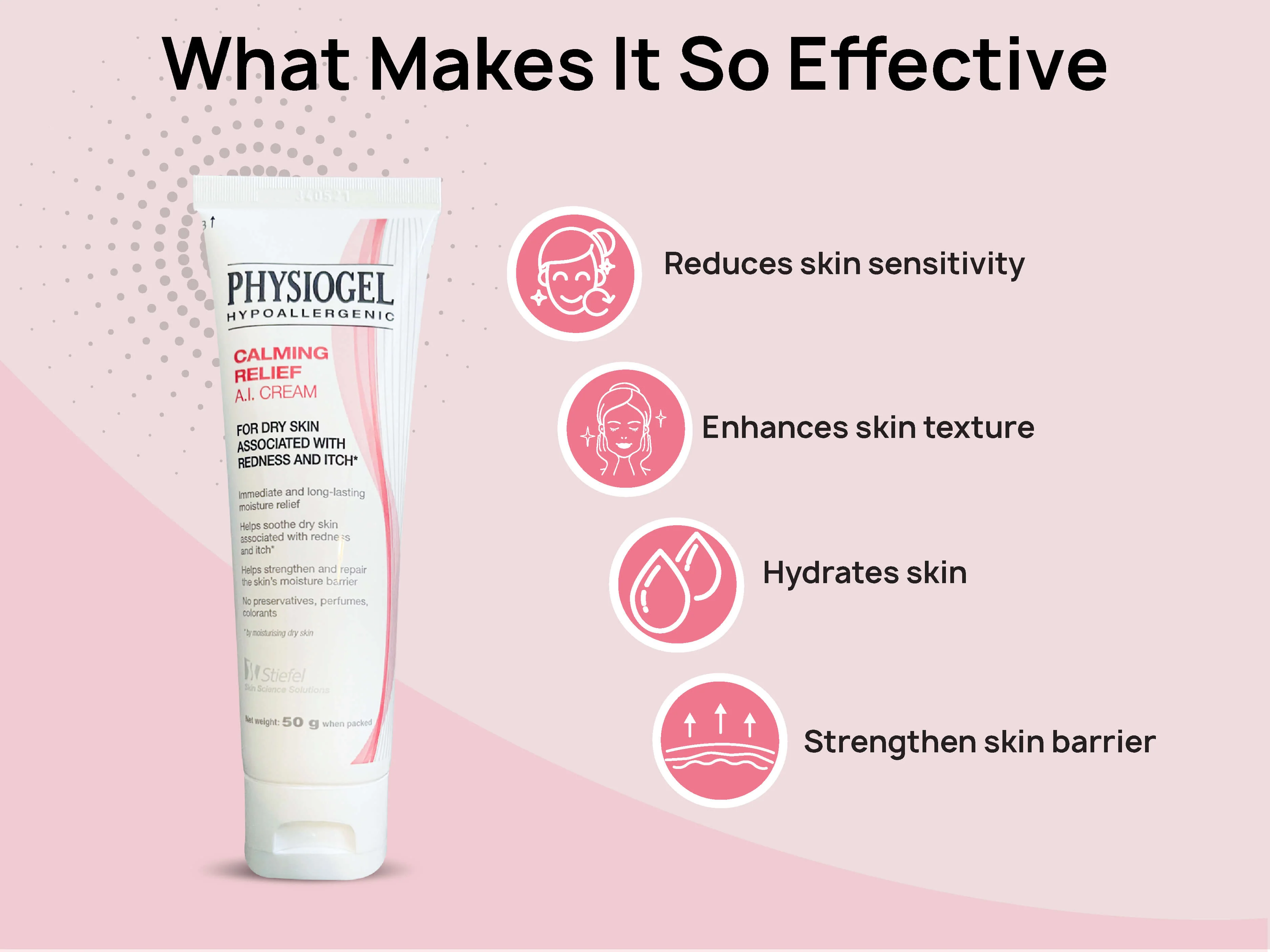 Physiogel Hypoallergenic Calming Relief A.I. Cream - Image 3