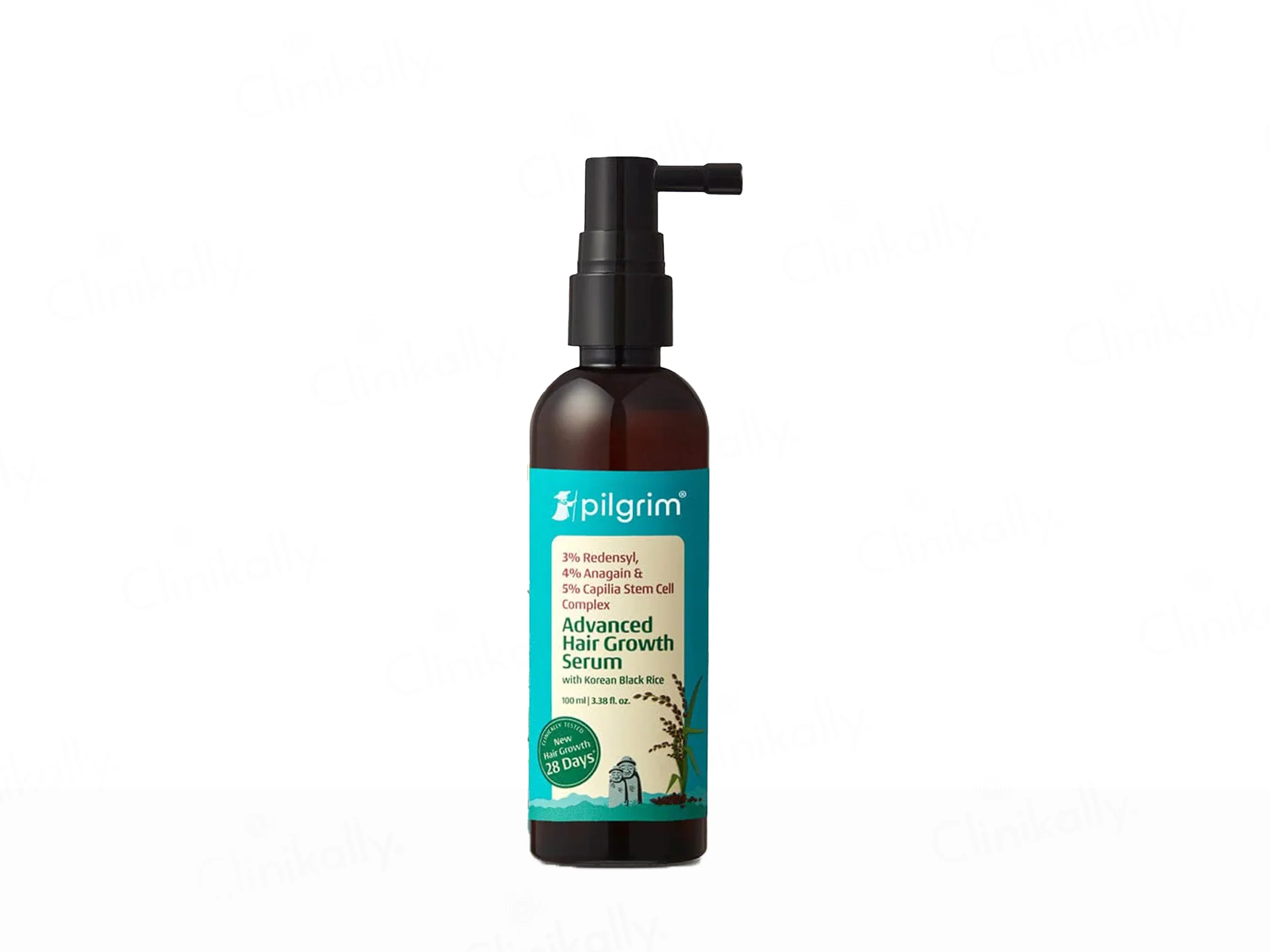 Pilgrim 3% Redensyl & 4% Anagain Advanced Hair Growth Serum With Korean Black Rice - Image 9