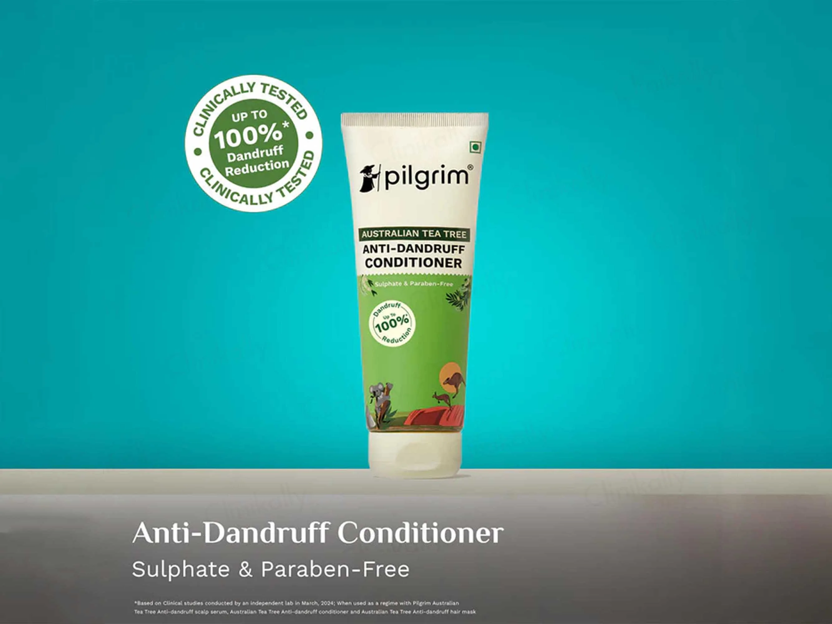 Pilgrim Australian Tea Tree Anti-Dandruff Conditioner - Image 5