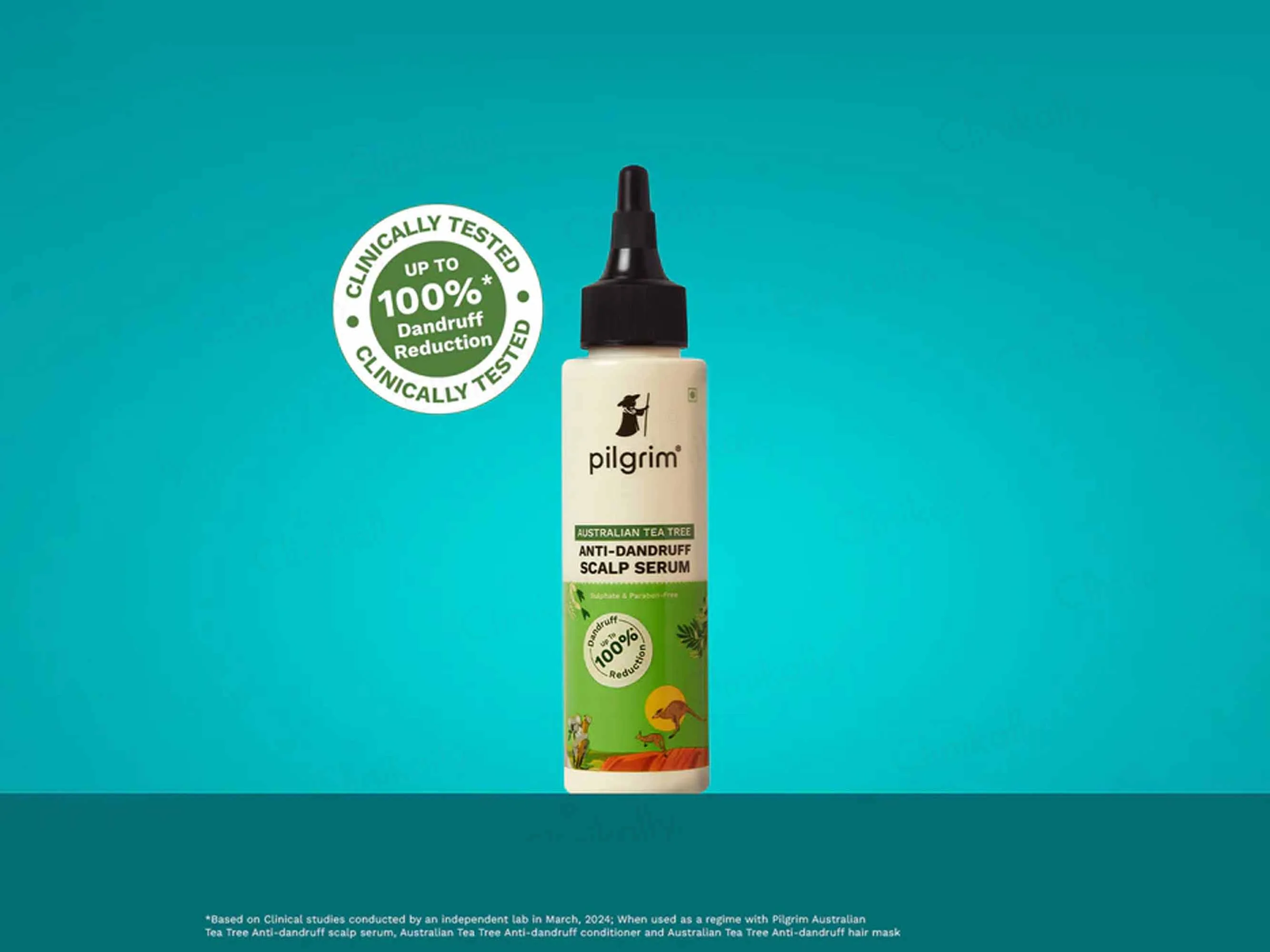 Pilgrim Australian Tea Tree Anti-Dandruff Scalp Serum - Image 2