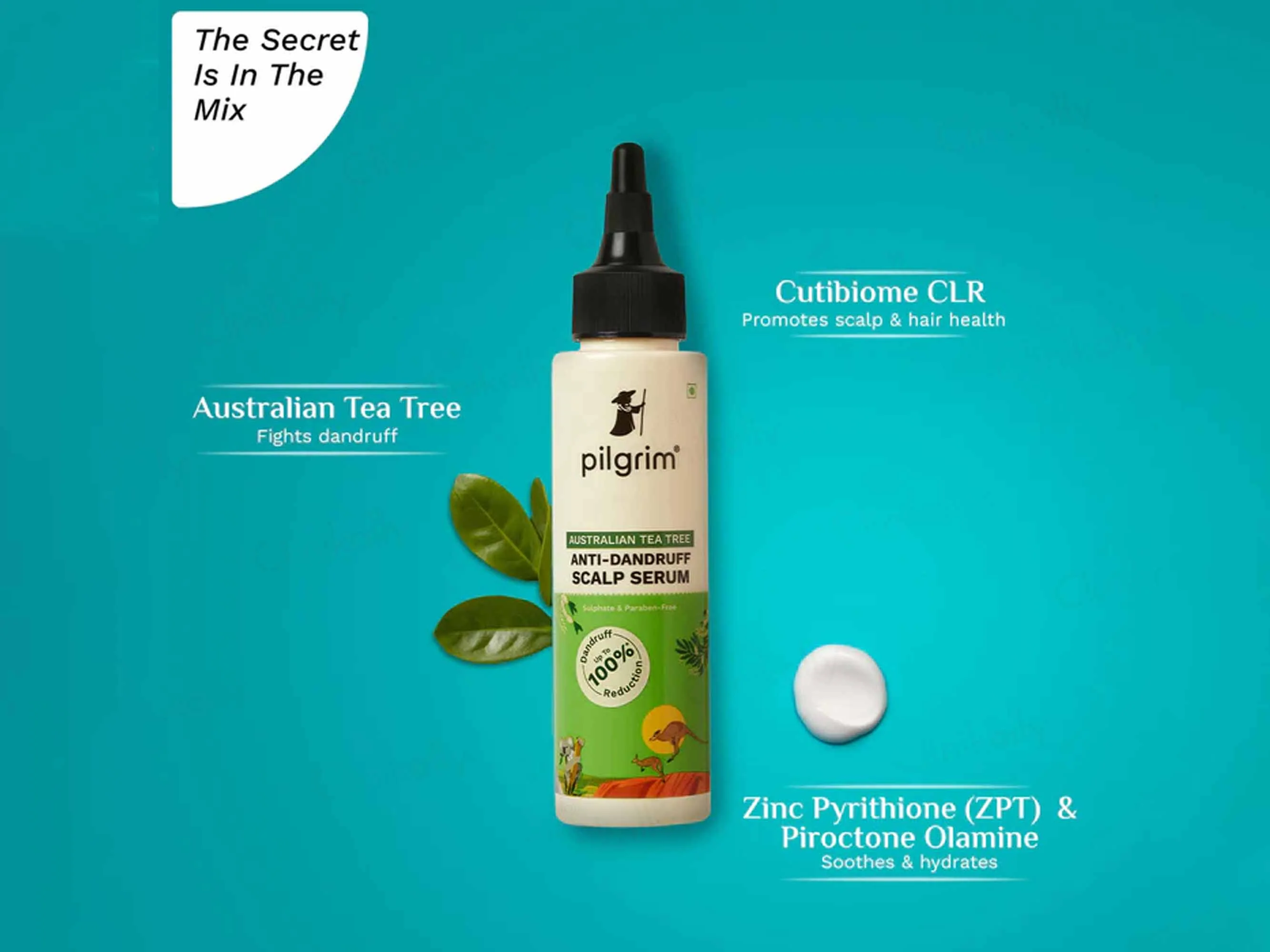 Pilgrim Australian Tea Tree Anti-Dandruff Scalp Serum - Image 5
