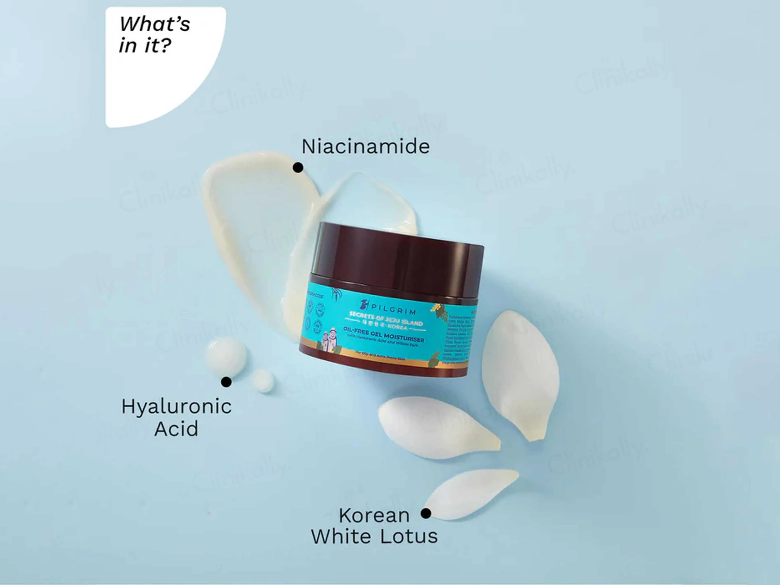 Pilgrim Hyaluronic Acid Oil-Free Gel Moisturiser - Image 3