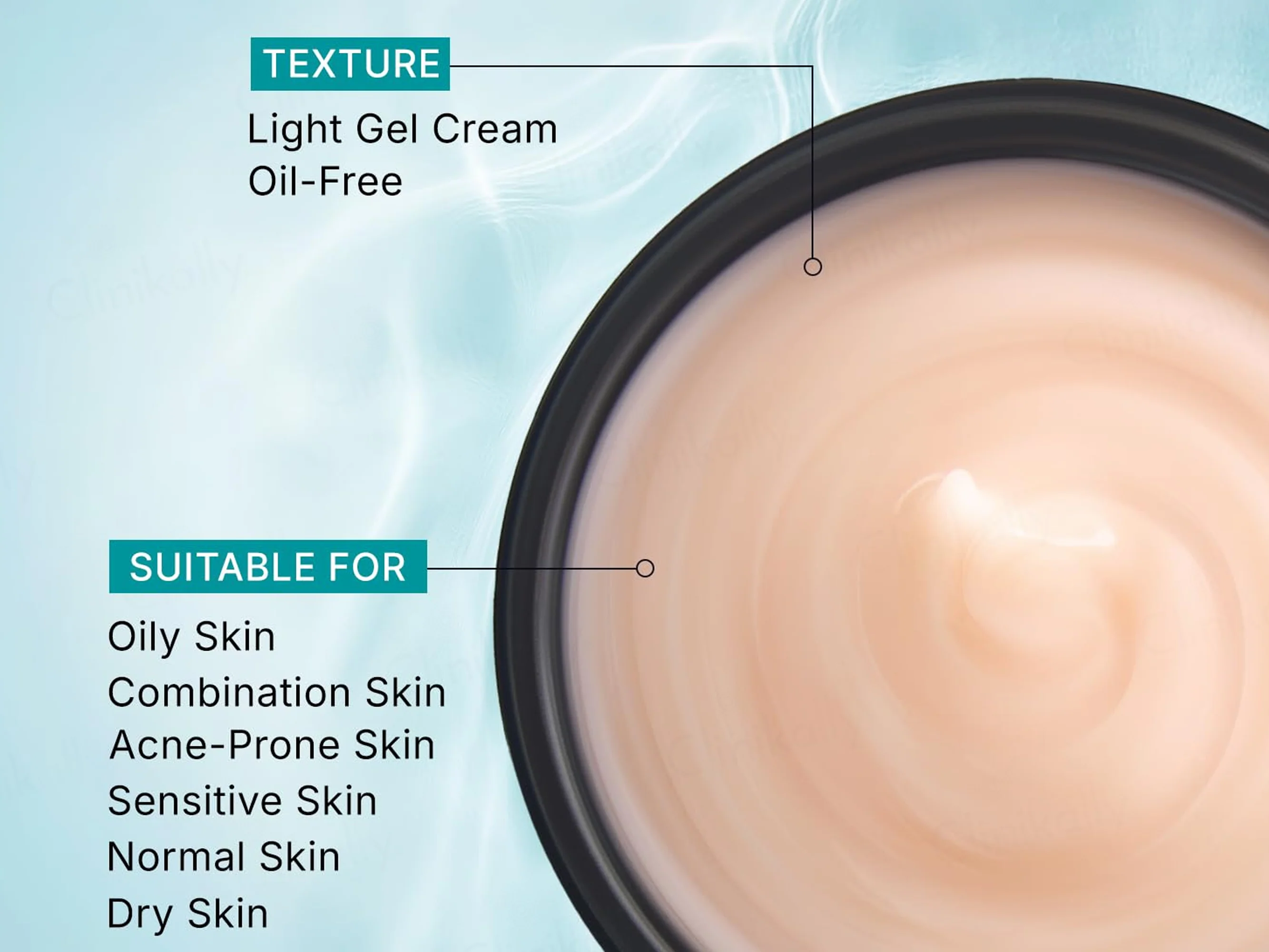 Pilgrim Korean Rice Water Hydra Glow Light Gel Cream Moisturizer - Image 8