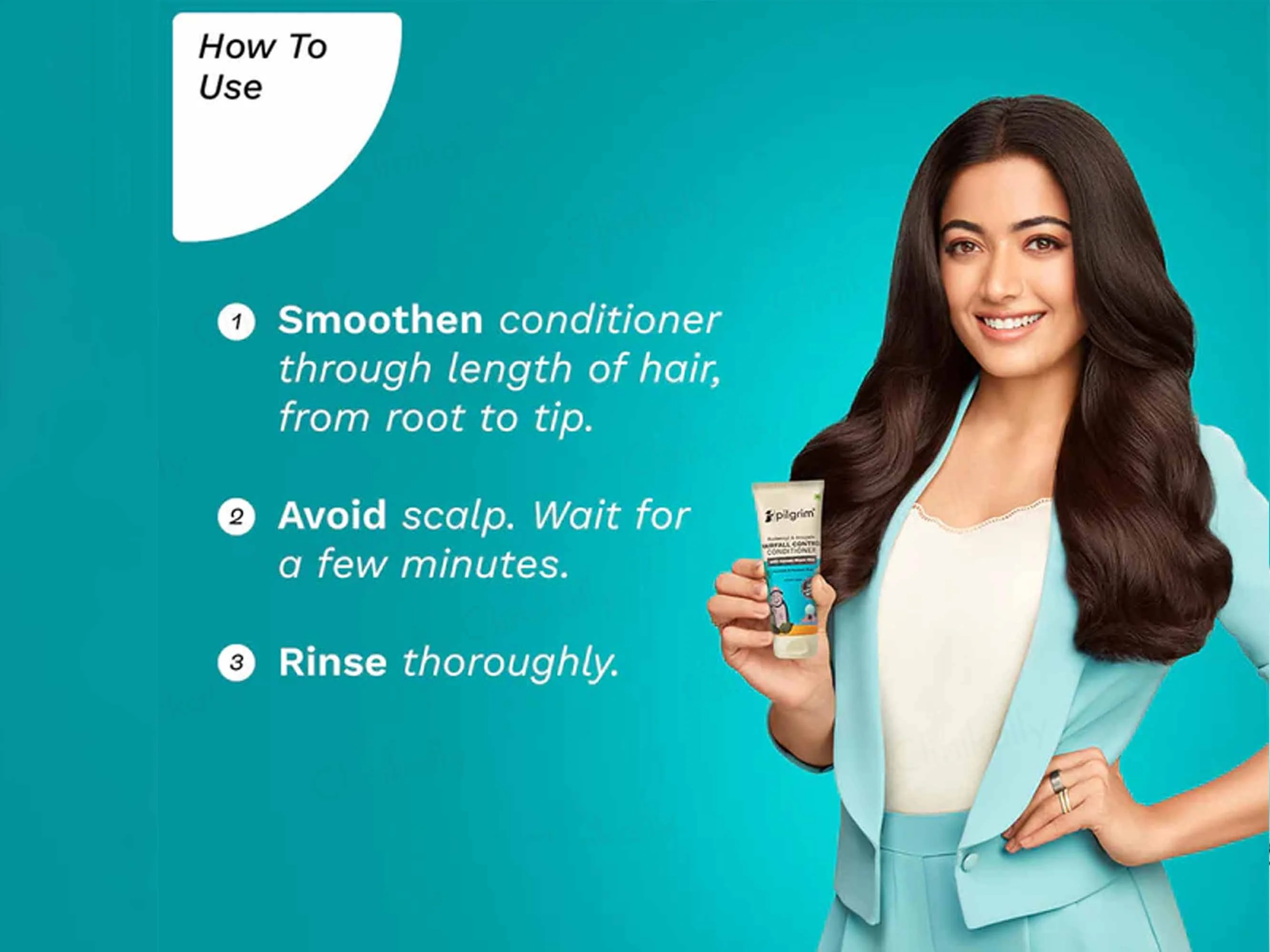 Pilgrim Redensyl & Anagain Hairfall Control Conditioner With Korean Black Rice - Image 5