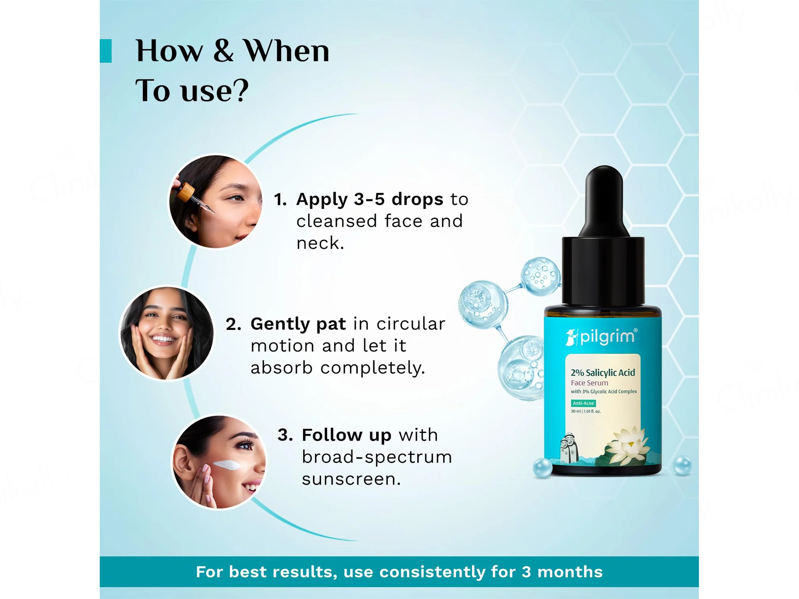 Pilgrim Salicylic & Glycolic Acid Anti-Acne Serum - Image 6