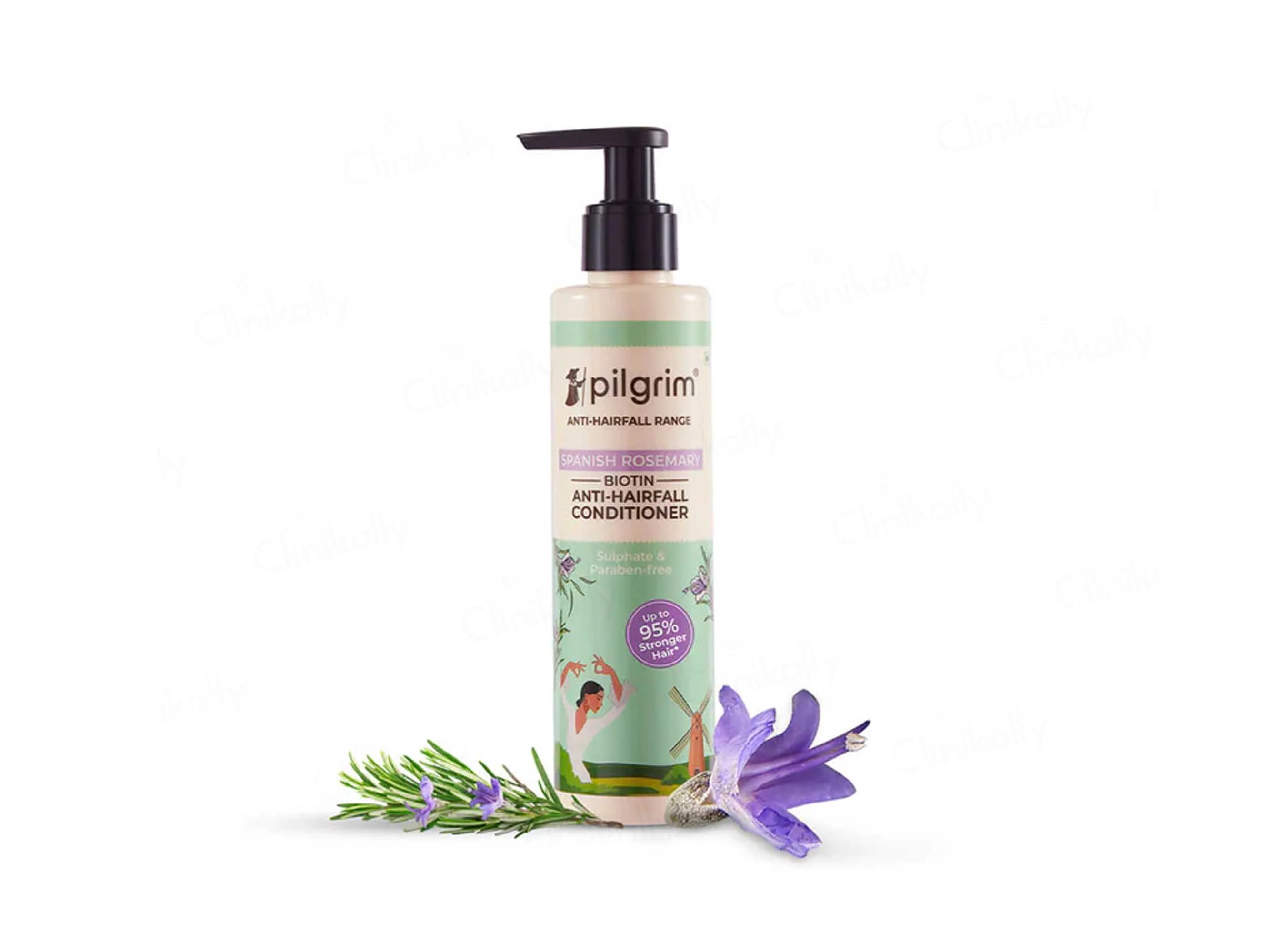 Pilgrim Spanish Rosemary & Biotin Anti-Hairfall Conditioner - Image 2