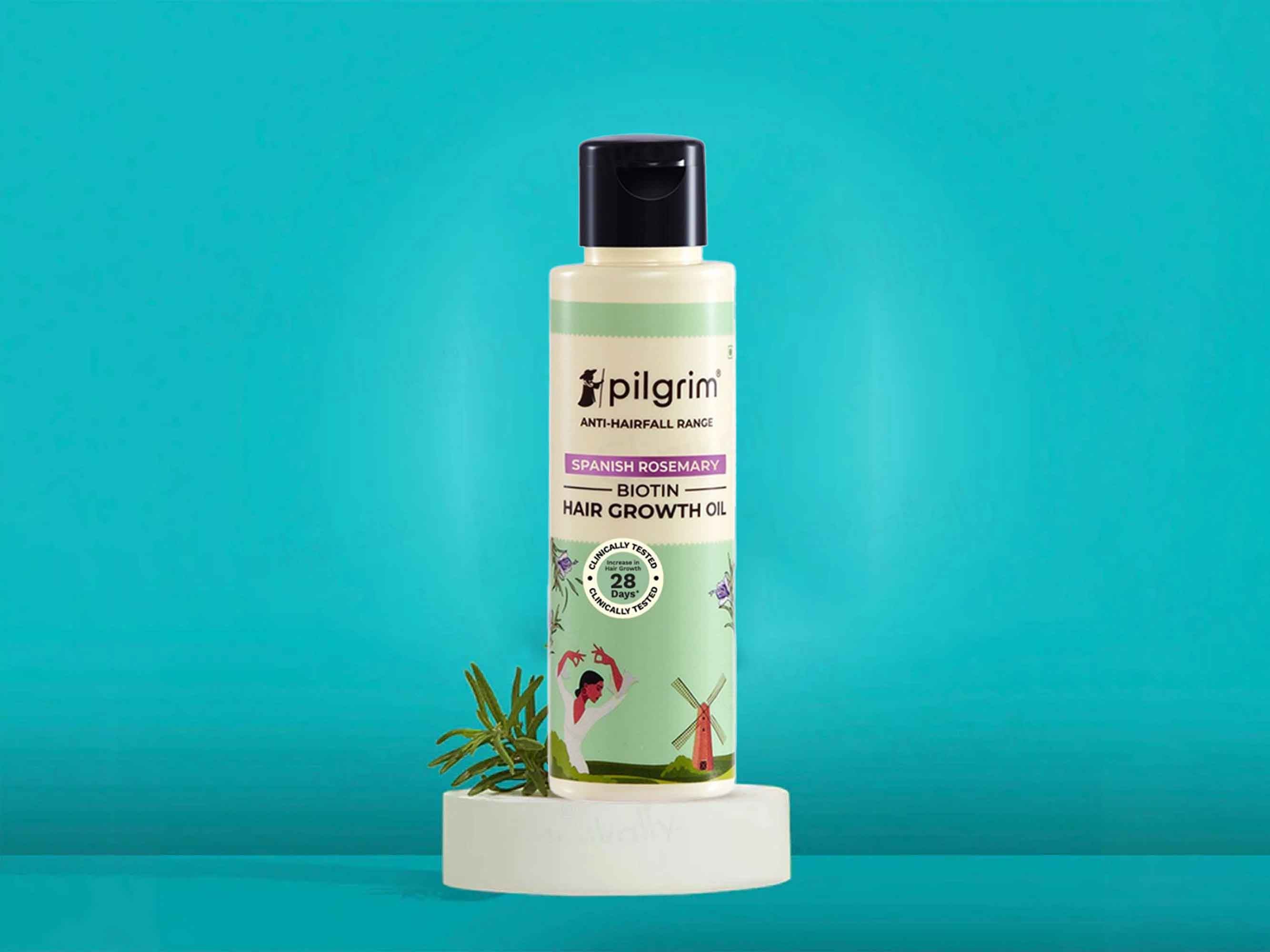 Pilgrim Spanish Rosemary & Biotin Hair Growth Oil - Image 3