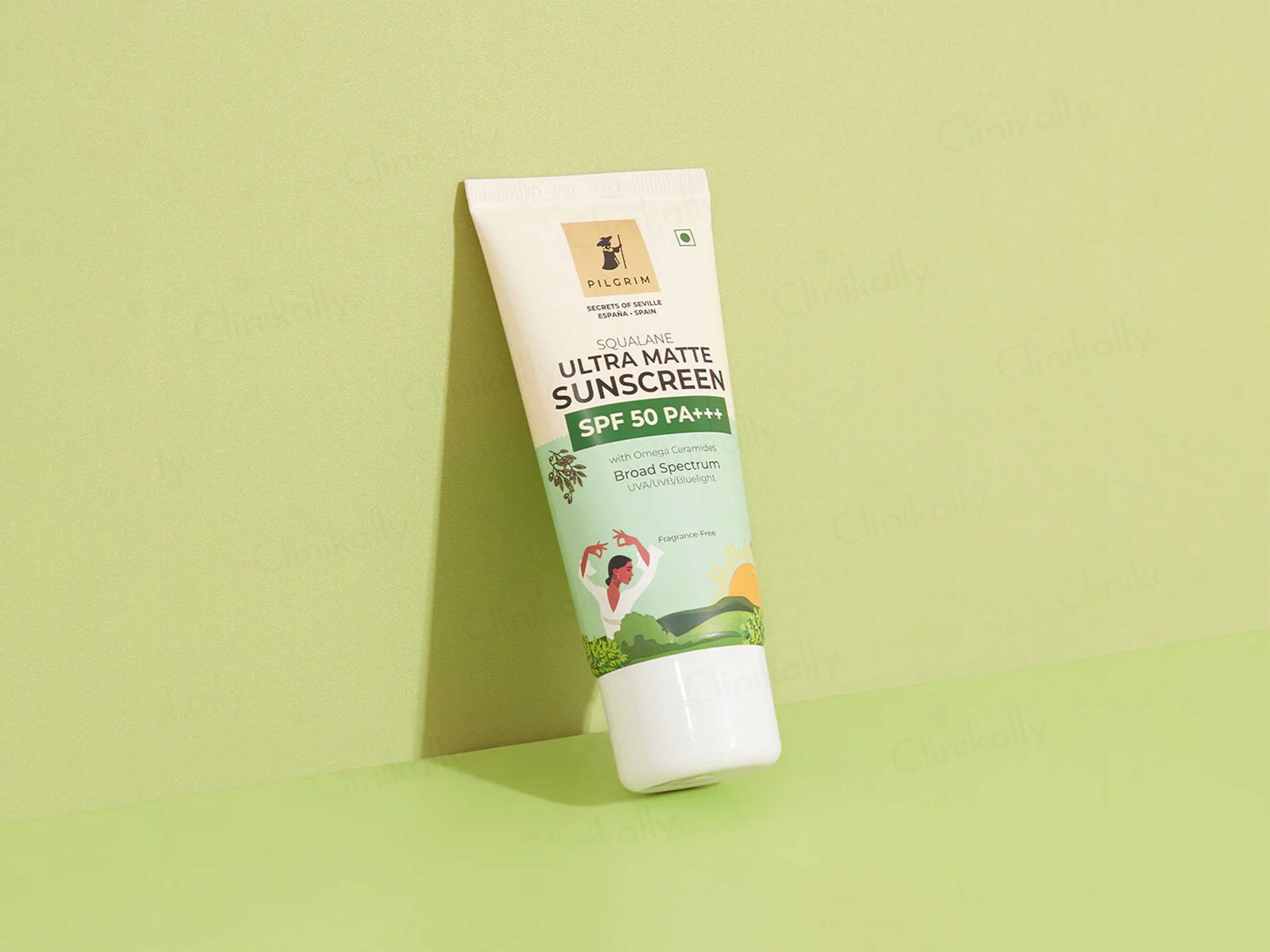 Pilgrim Squalane Ultra Matte Sunscreen SPF 50 PA+++ - Image 2