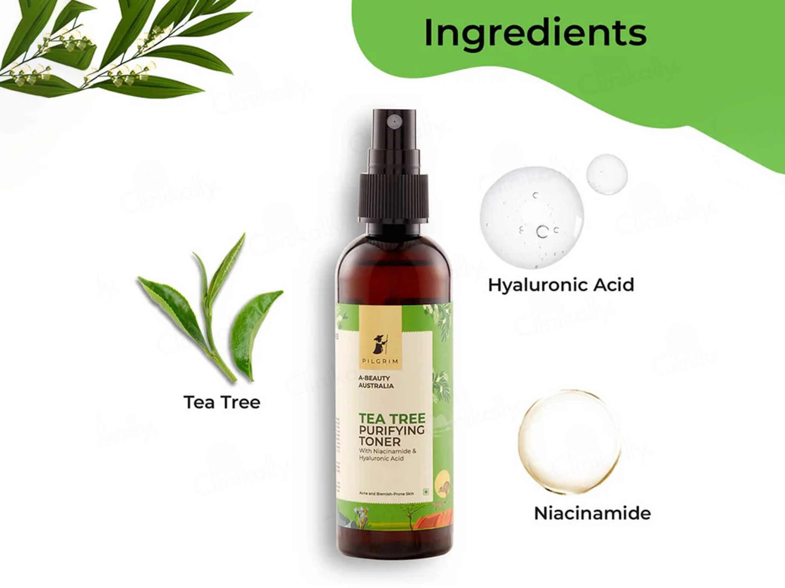 Pilgrim Tea Tree Purifying Toner - Image 2