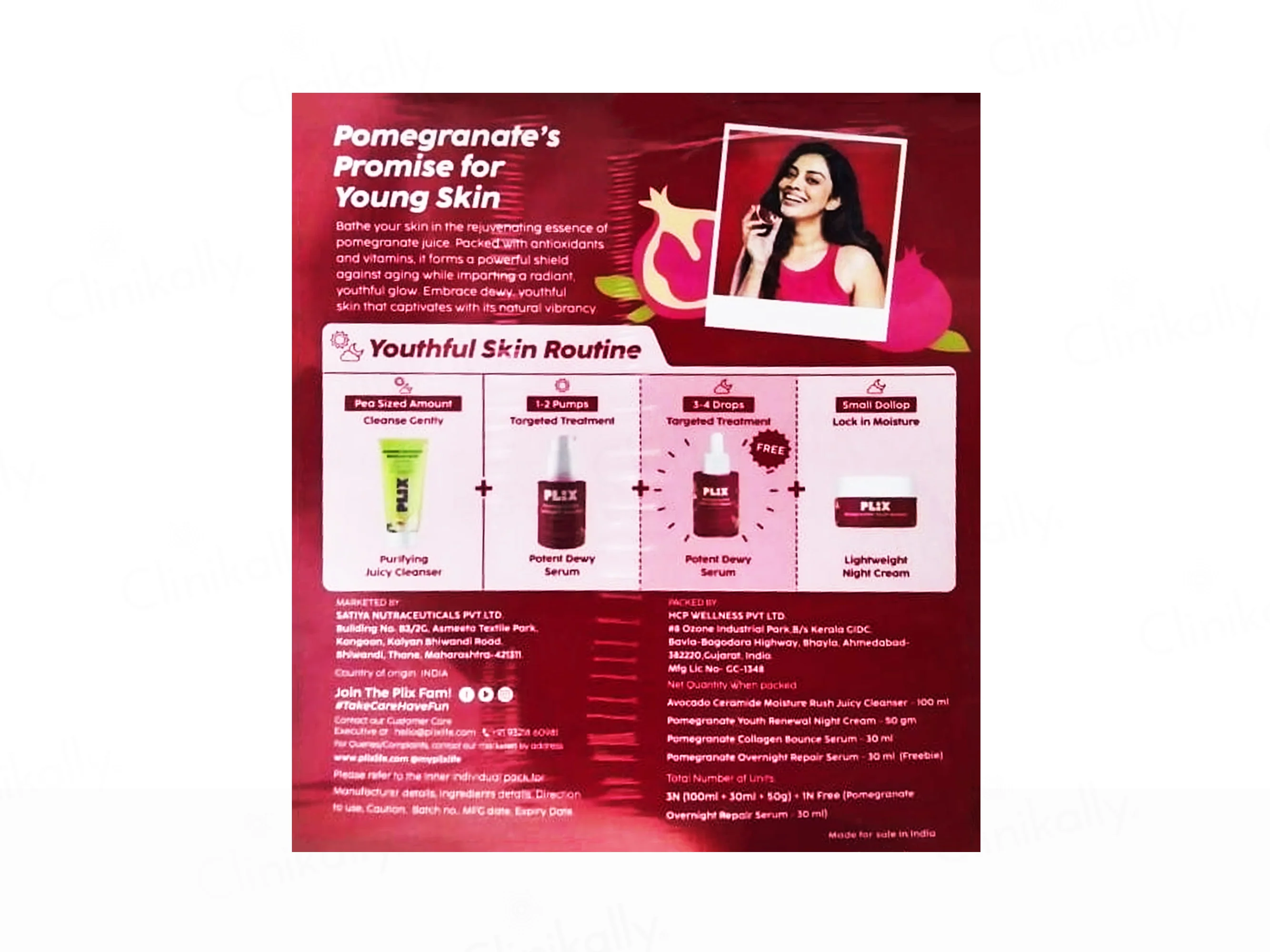 Plix Fruits + Actives Anti Aging Regime Kit - Image 2