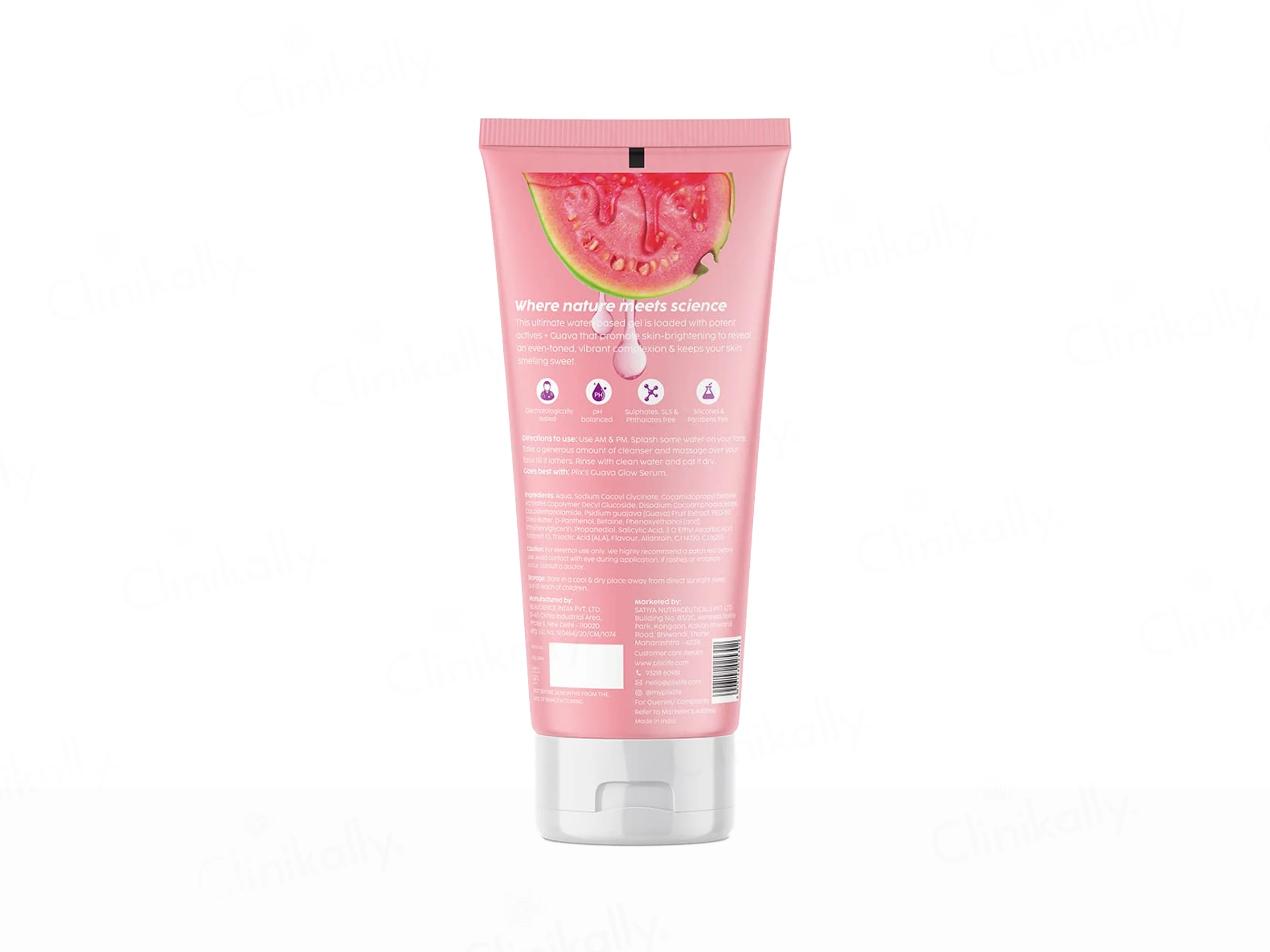 Plix Guava Glow Juicy Cleanser - Image 3