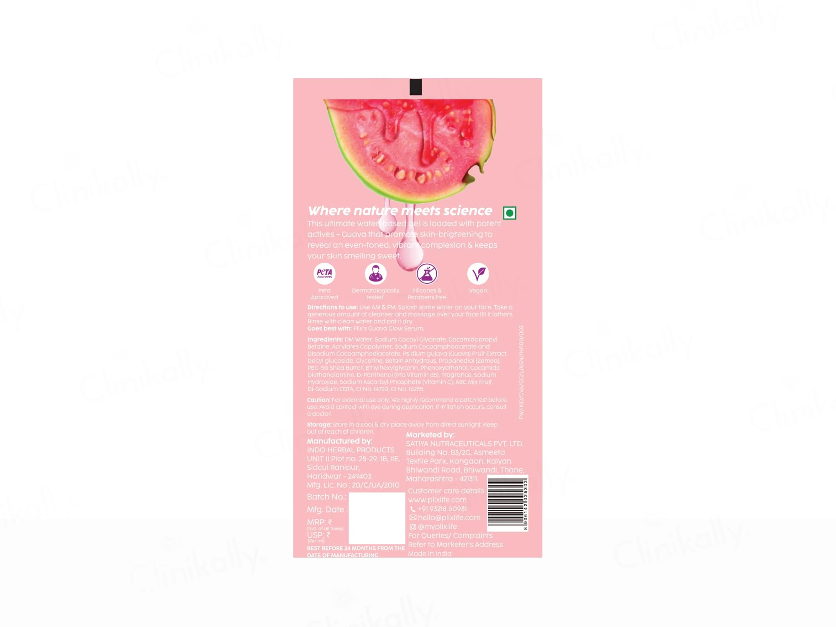 Plix Guava Glow Juicy Cleanser - Image 7