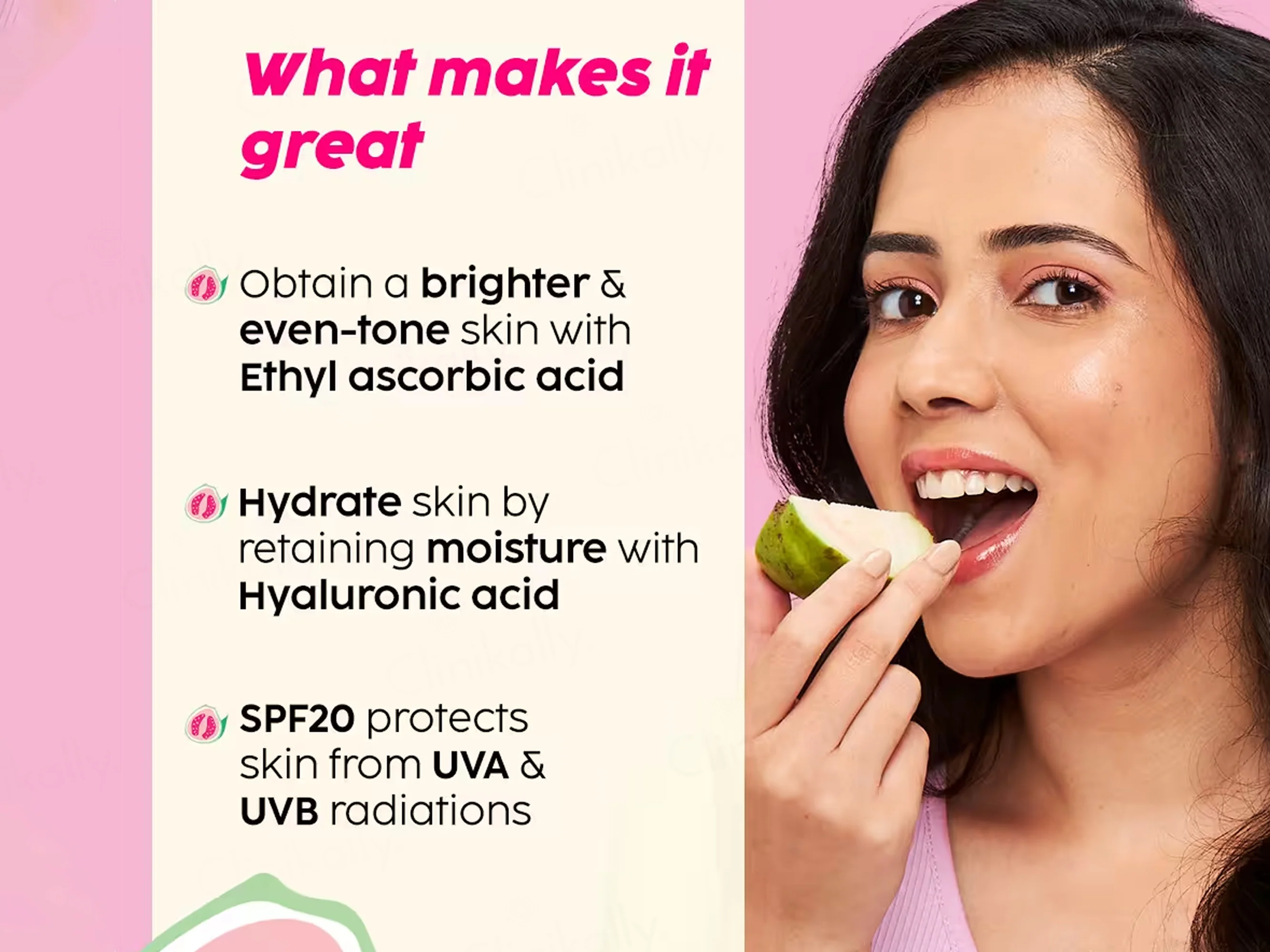 Plix Guava Glow Smoothie Moisturizer - Image 5
