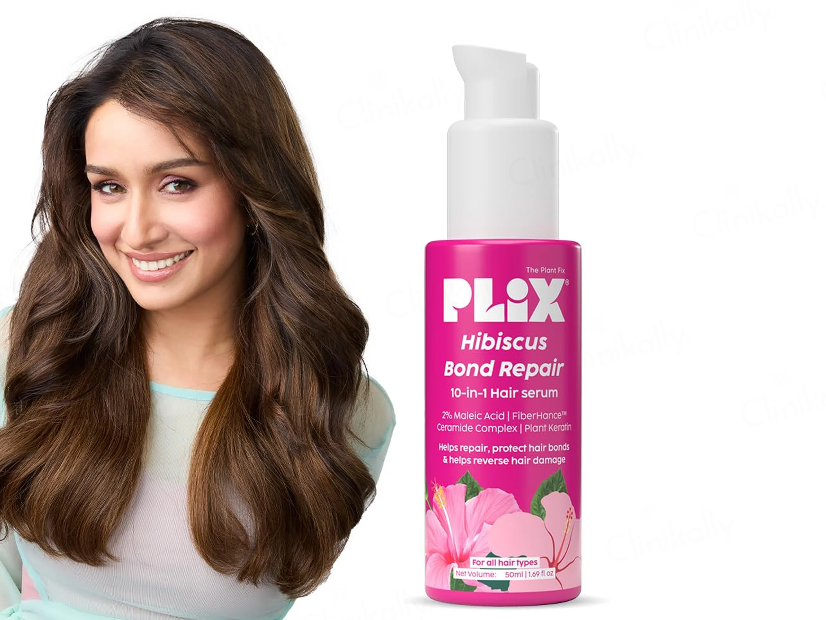 Plix Hibiscus Bond Repair 10 in 1 Hair Serum - Image 2