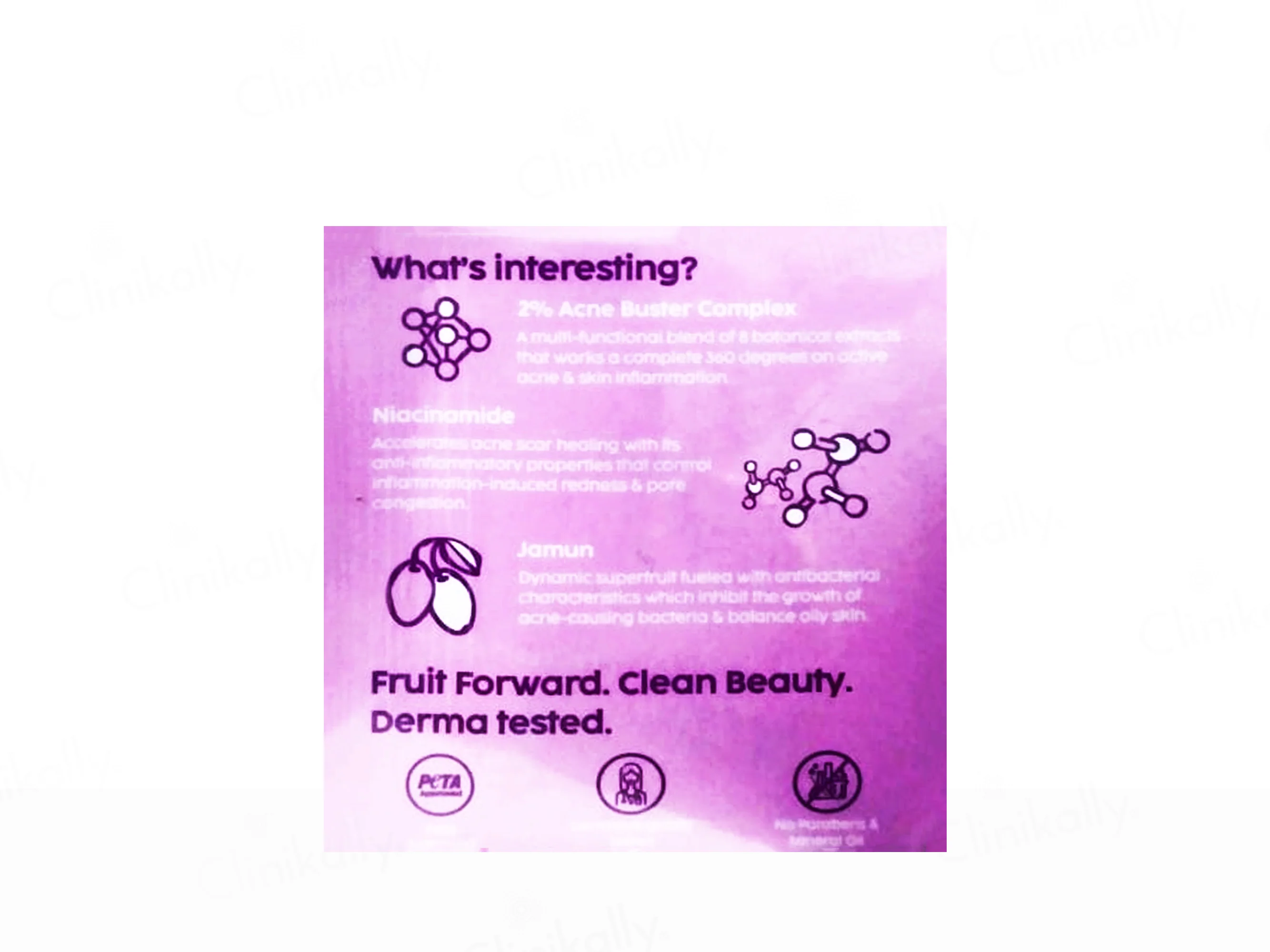 Plix Jamun Active Acne Smoothie Moisturizer - Image 4