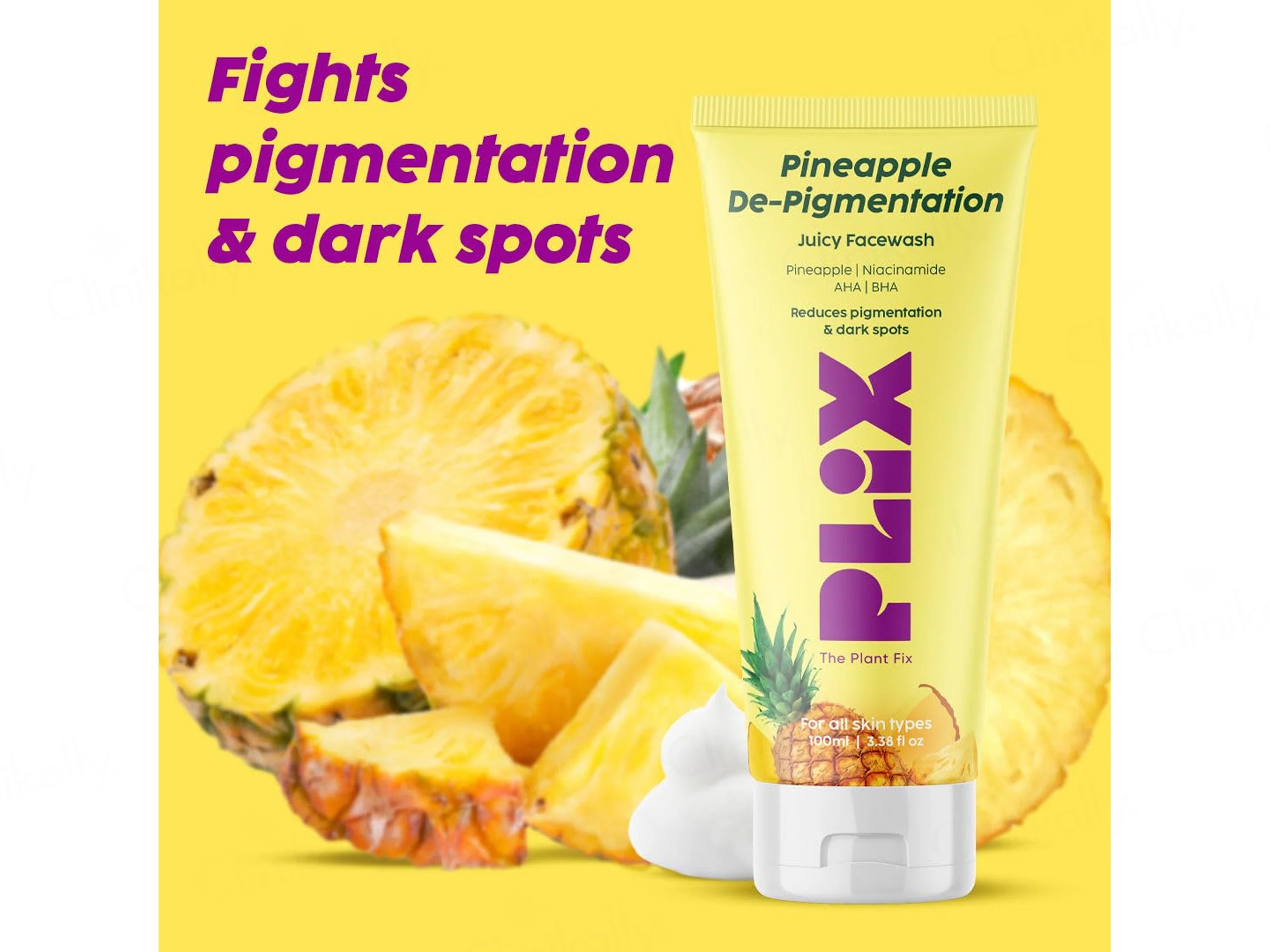 Plix Pineapple De-Pigmentation Juicy Cleanser - Image 2