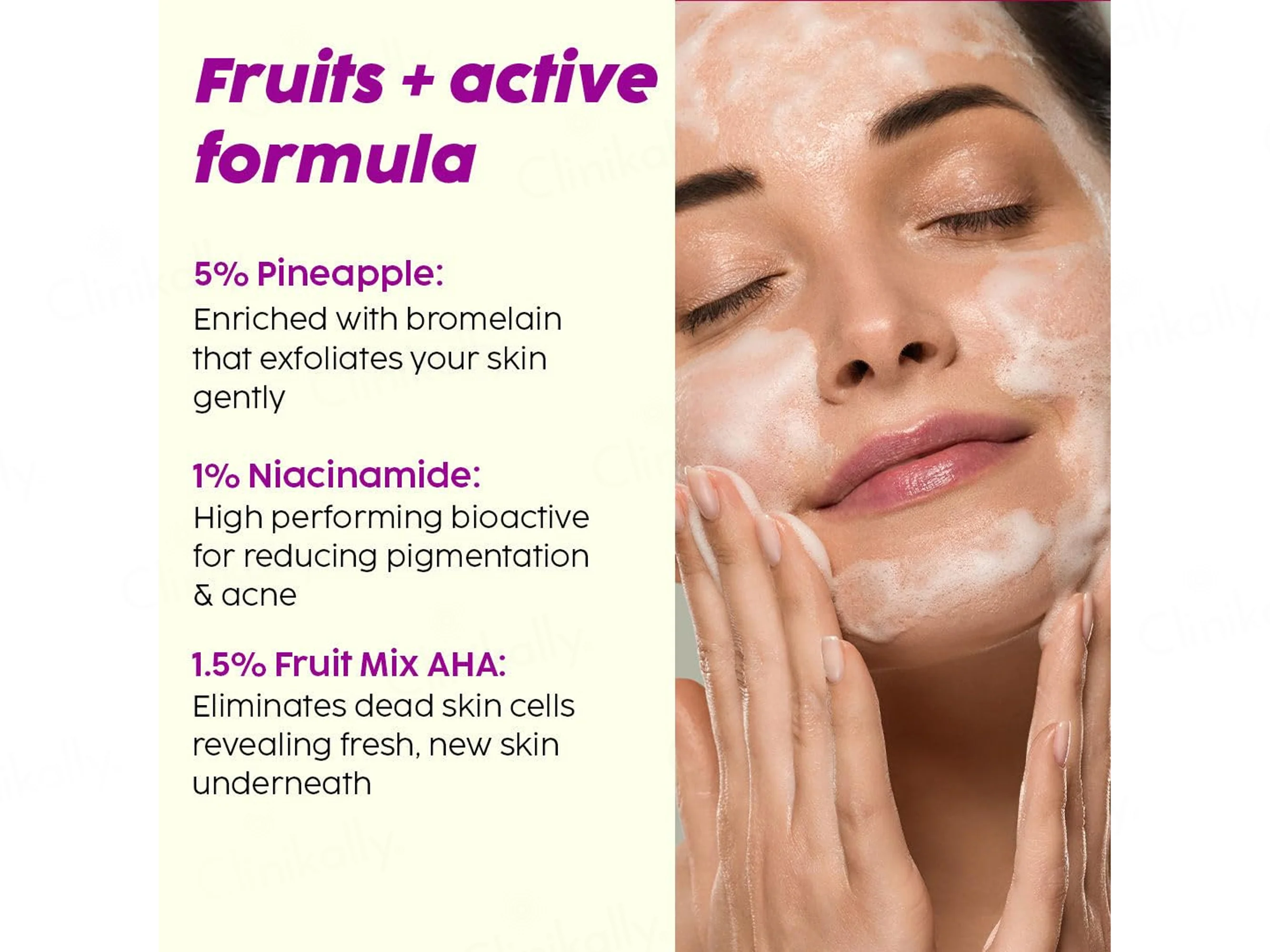 Plix Pineapple De-Pigmentation Juicy Cleanser - Image 3