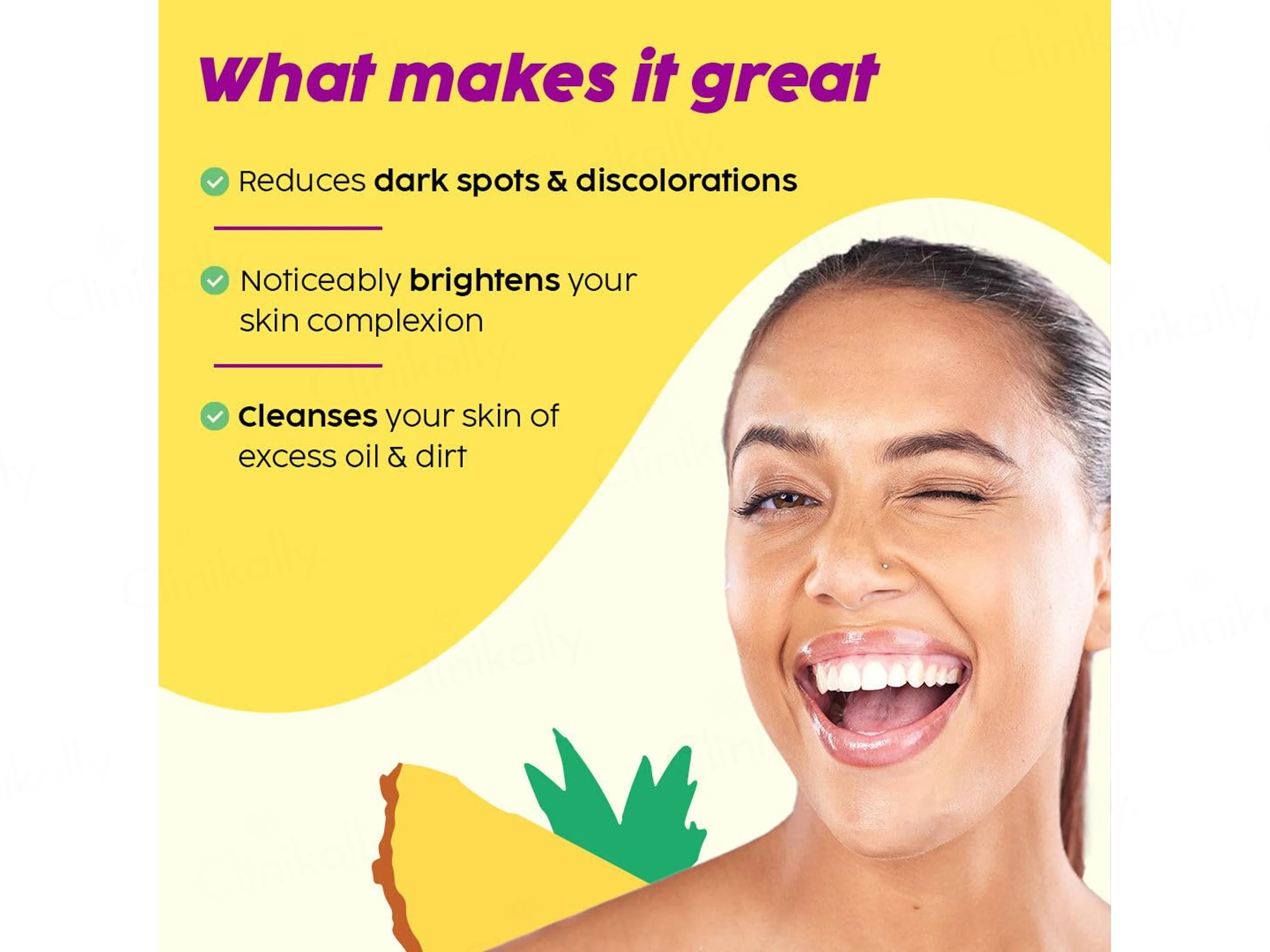 Plix Pineapple De-Pigmentation Juicy Cleanser - Image 4
