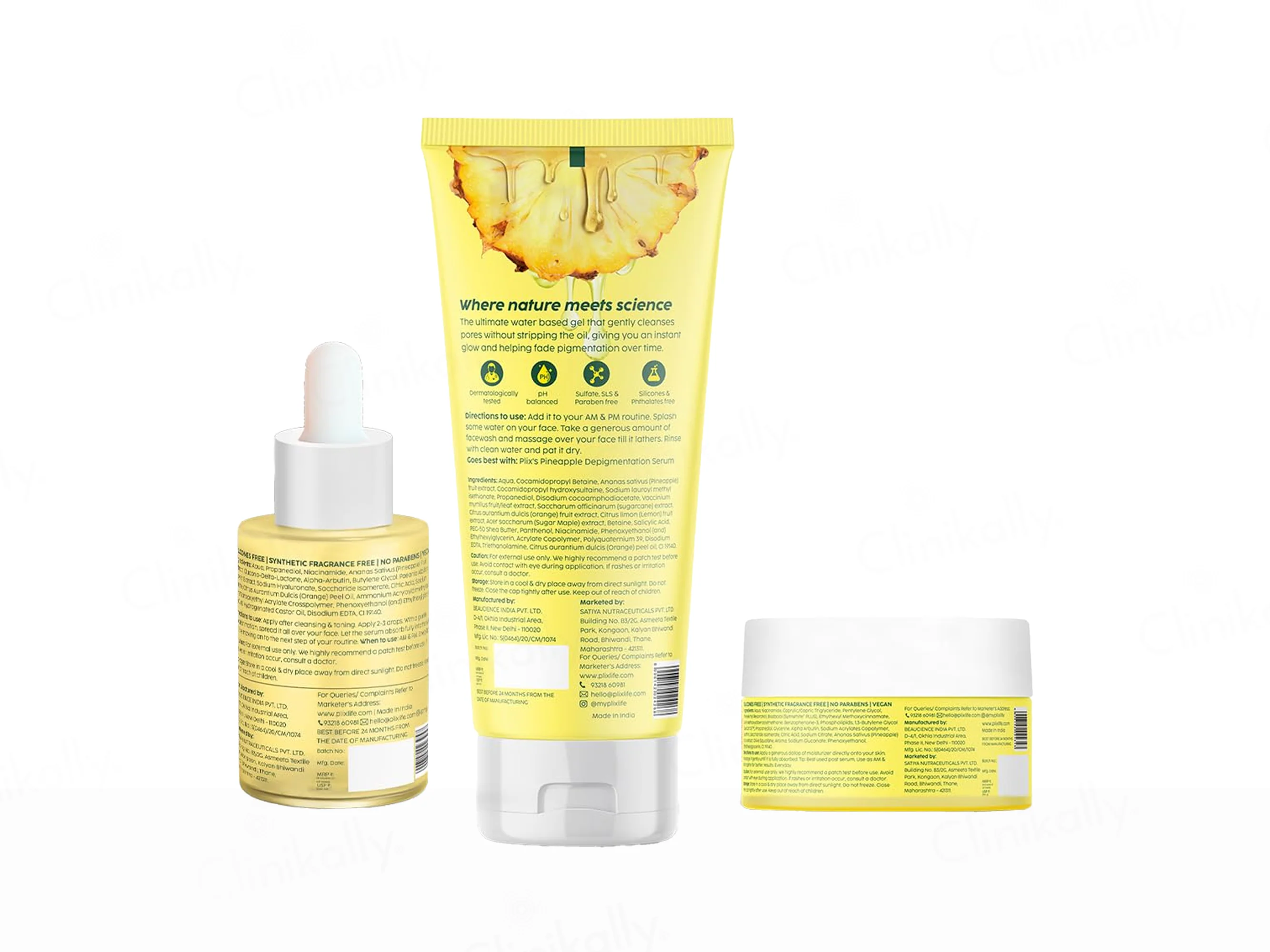 Plix Pineapple De-Pigmentation Trio Kit - Image 2