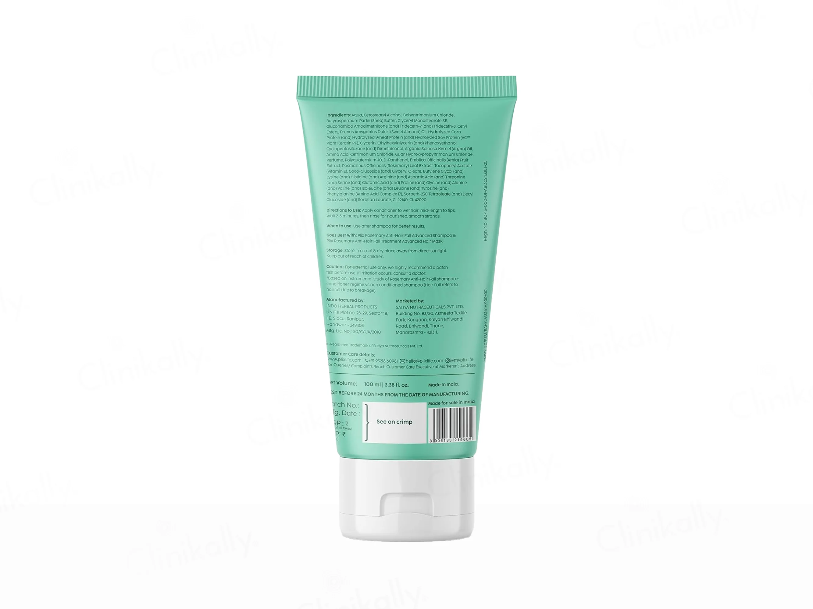 Plix Rosemary Anti-Hair Fall Advancved Conditioner - Image 6