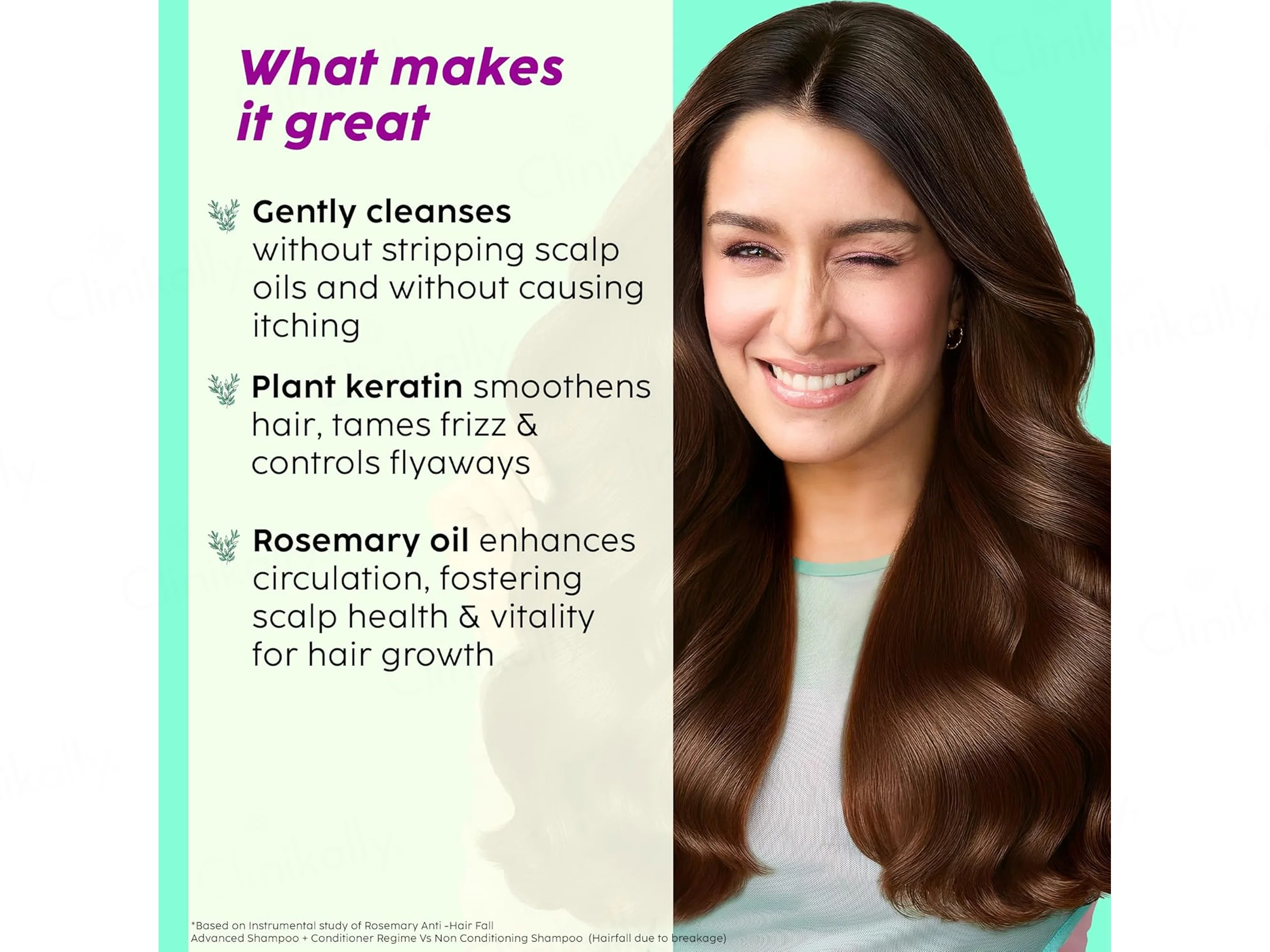 Plix Rosemary Anti-Hair Fall Advancved Shampoo - Image 6