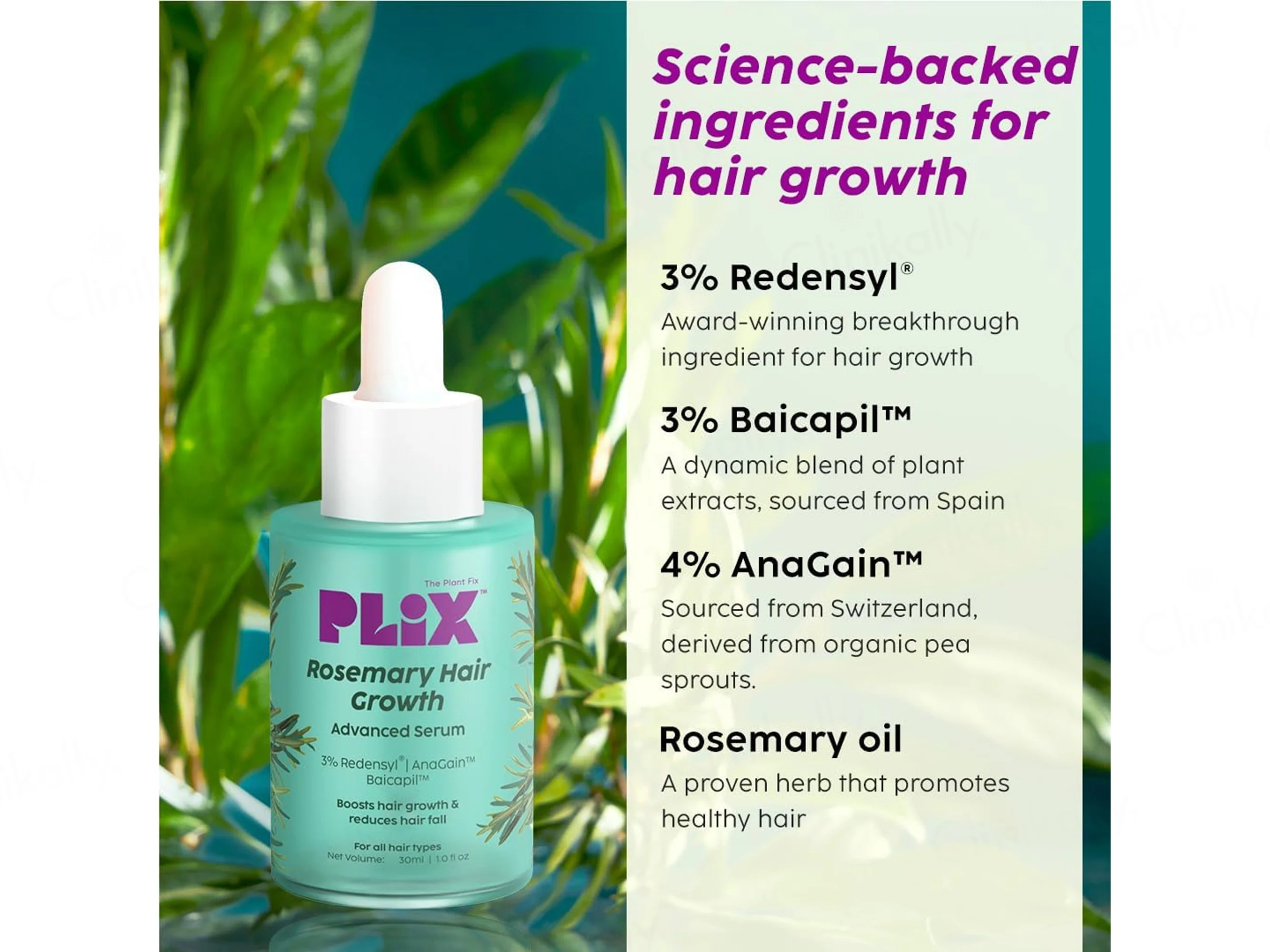 Plix Rosemary Hair Growth Advanced Serum - Image 3