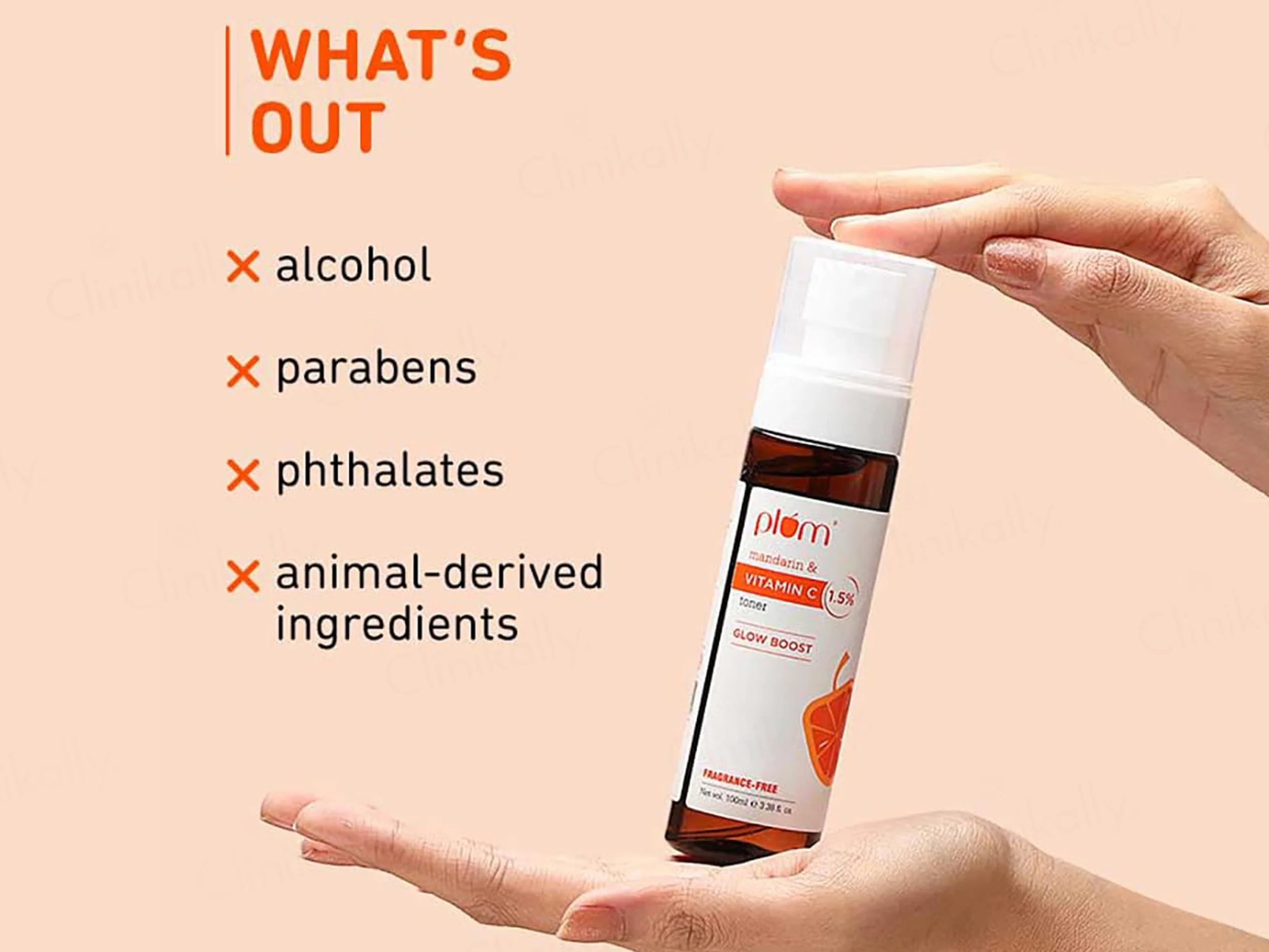 Plum 1.5% Vitamin C Glow Boost Face Toner With Mandarin - Image 6