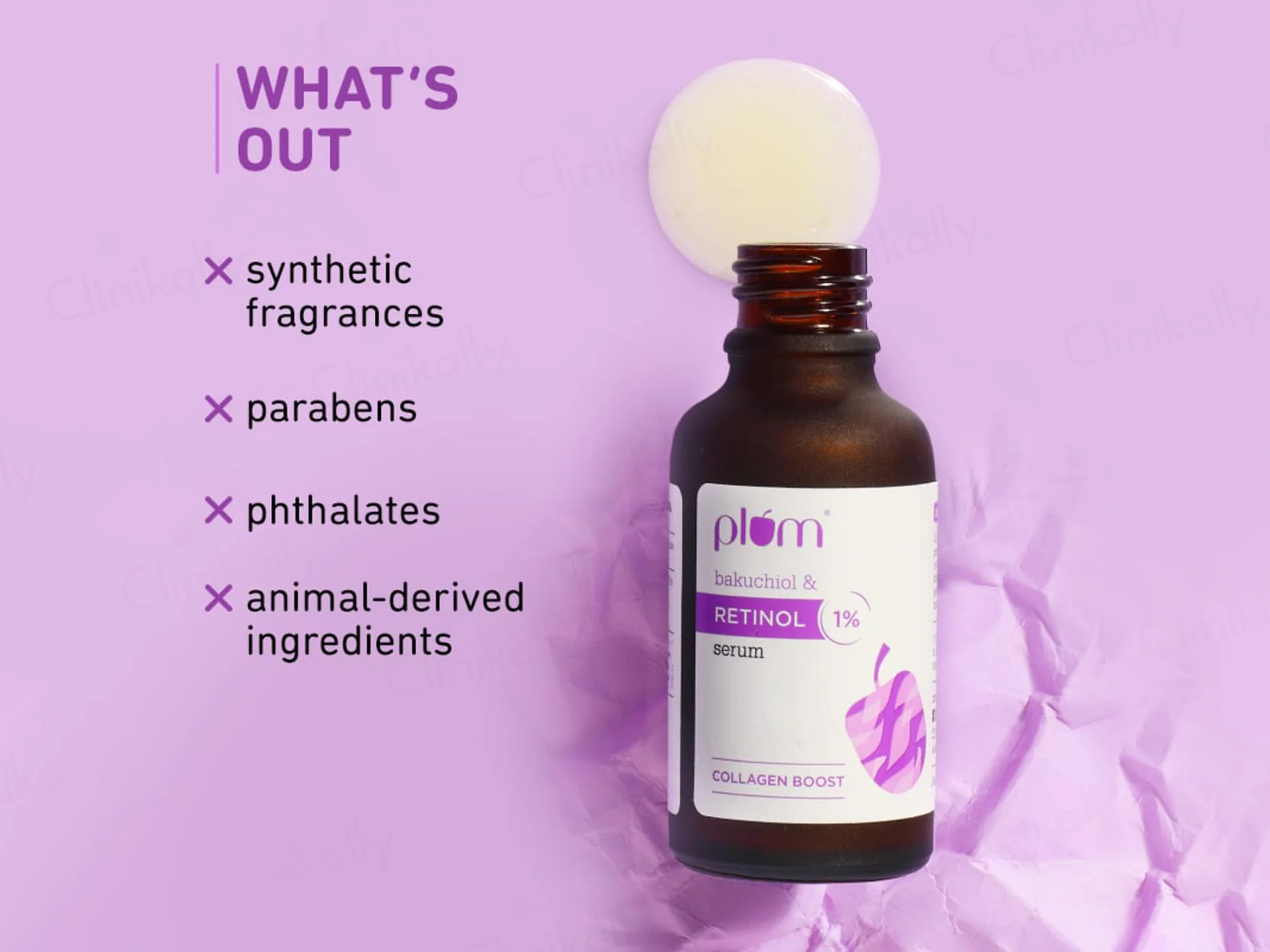 Plum 1% Retinol Collagen Boost Face Serum With Bakuchiol - Image 7