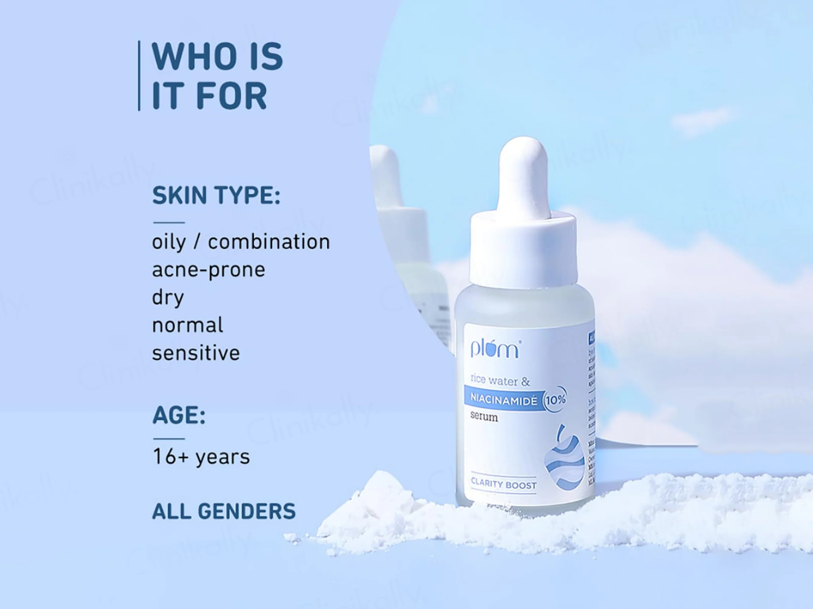 Plum 10% Niacinamide Clarity Boost Face Serum With Rice Water - Image 4
