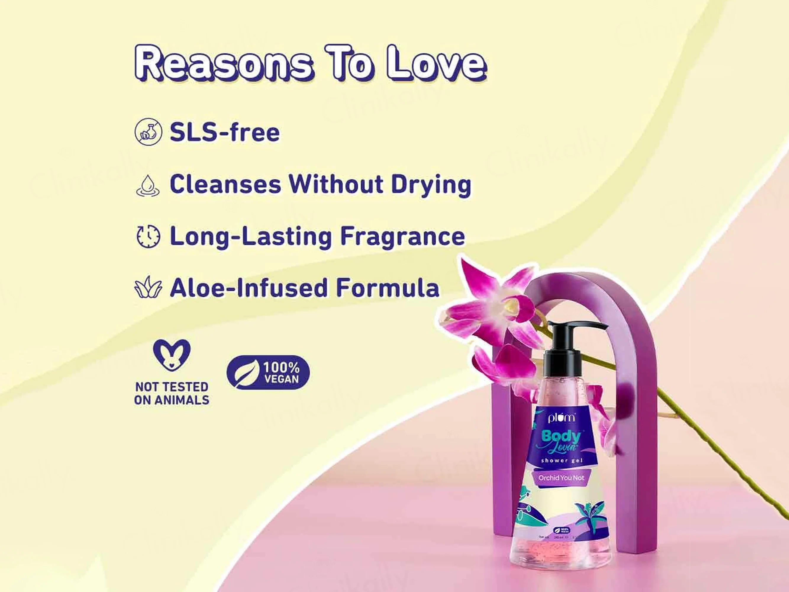 Plum BodyLovin' Orchid You Not Shower Gel - Image 4