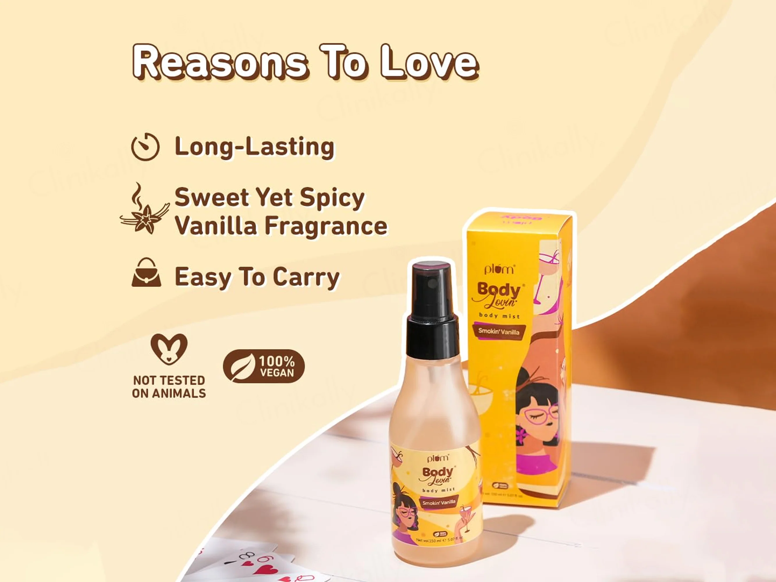 Plum BodyLovin' Smokin' Vanilla Body Mist - Image 4