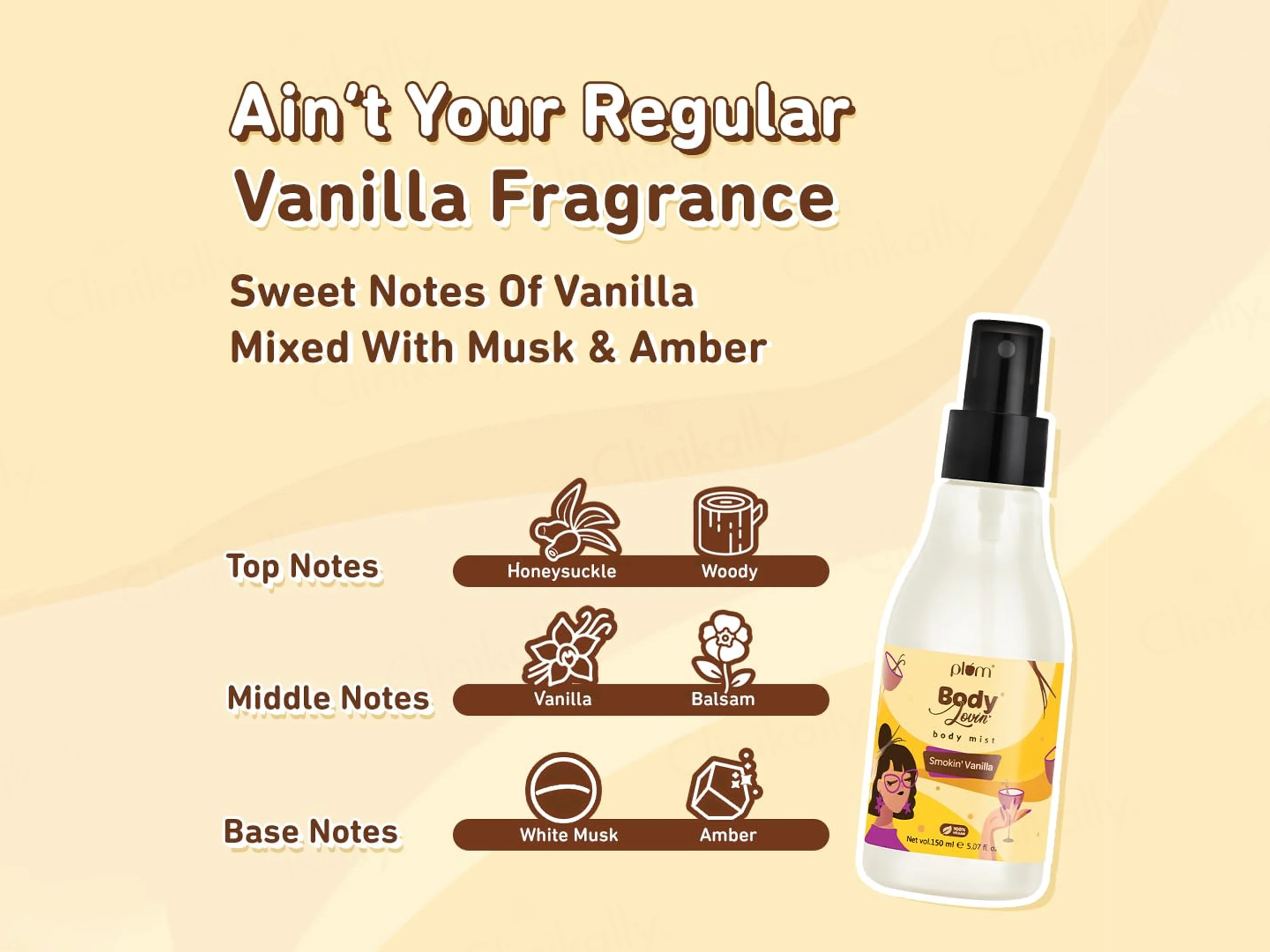Plum BodyLovin' Smokin' Vanilla Body Mist - Image 5