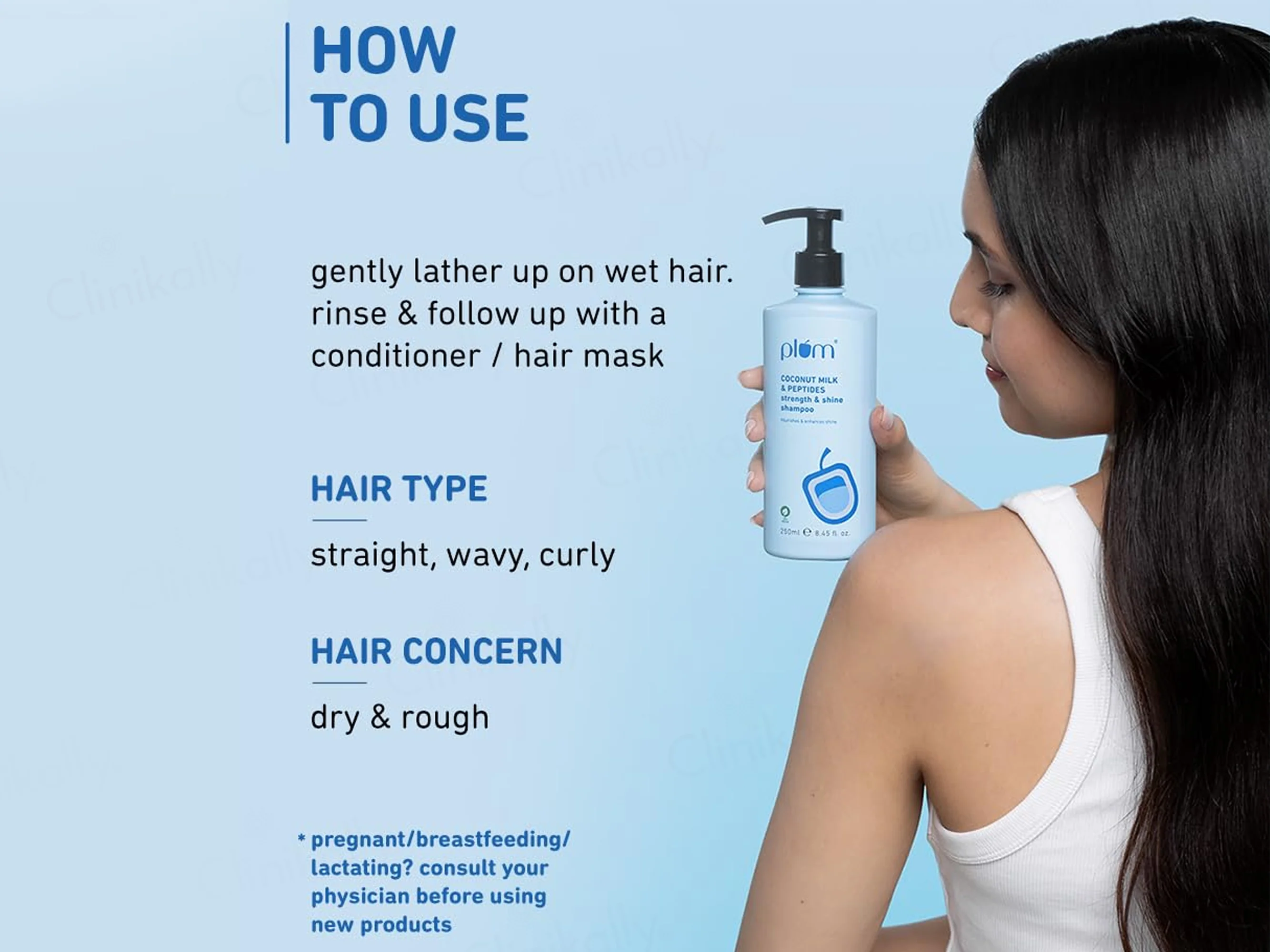 Plum Coconut Milk & Peptides Strength & Shine Shampoo - Image 6