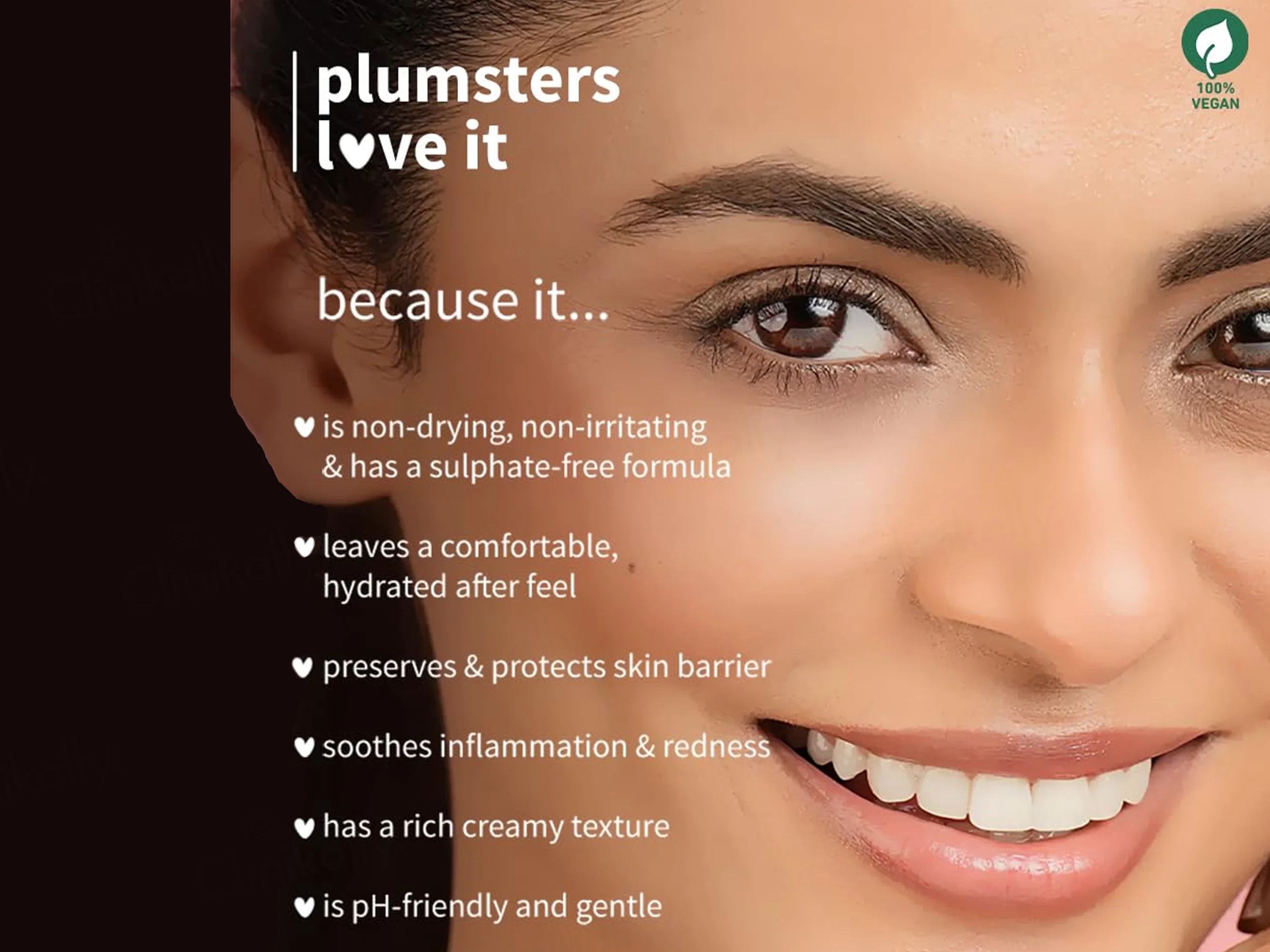 Plum Oat & 1% Ceramide Barrier Care Face Wash With Hyaluronic Acid & Betaine - Image 3