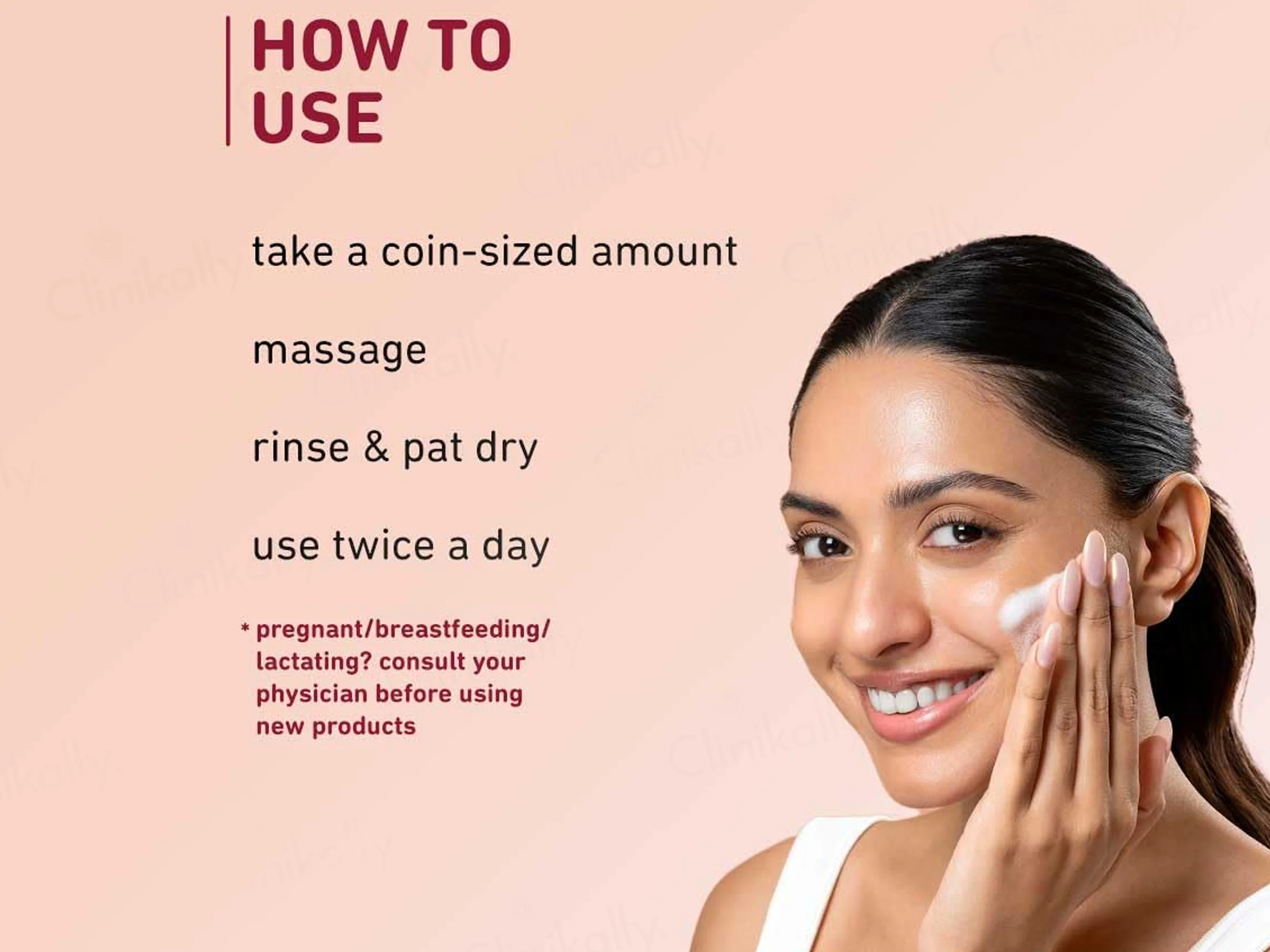 Plum Saffron & Papaya Glow Bright Face Wash With Vitamin B5 & Glycerin - Image 5