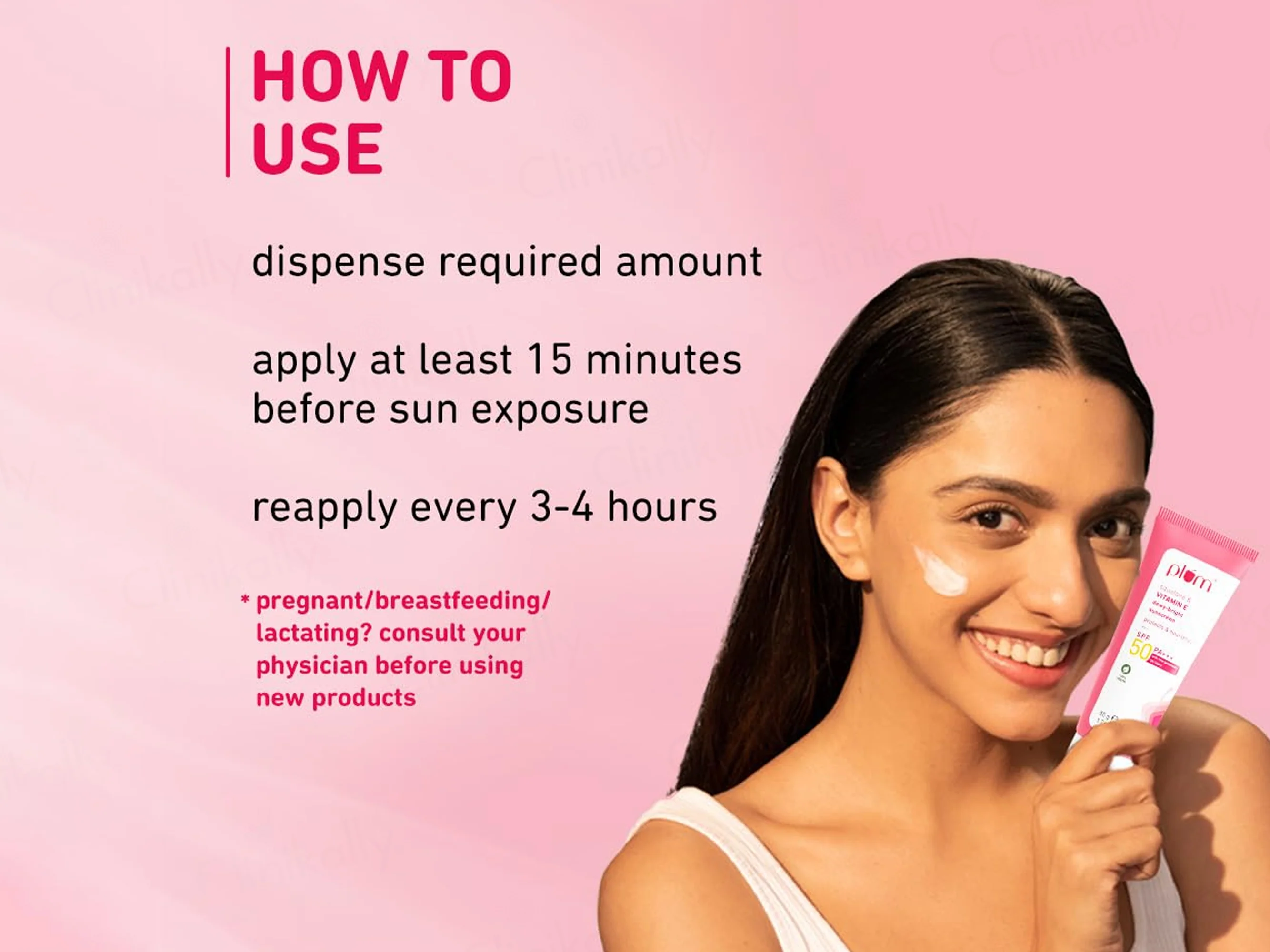 Plum Squalane & Vitamin E Dewy-Bright Sunscreen SPF 50 PA+++ - Image 4