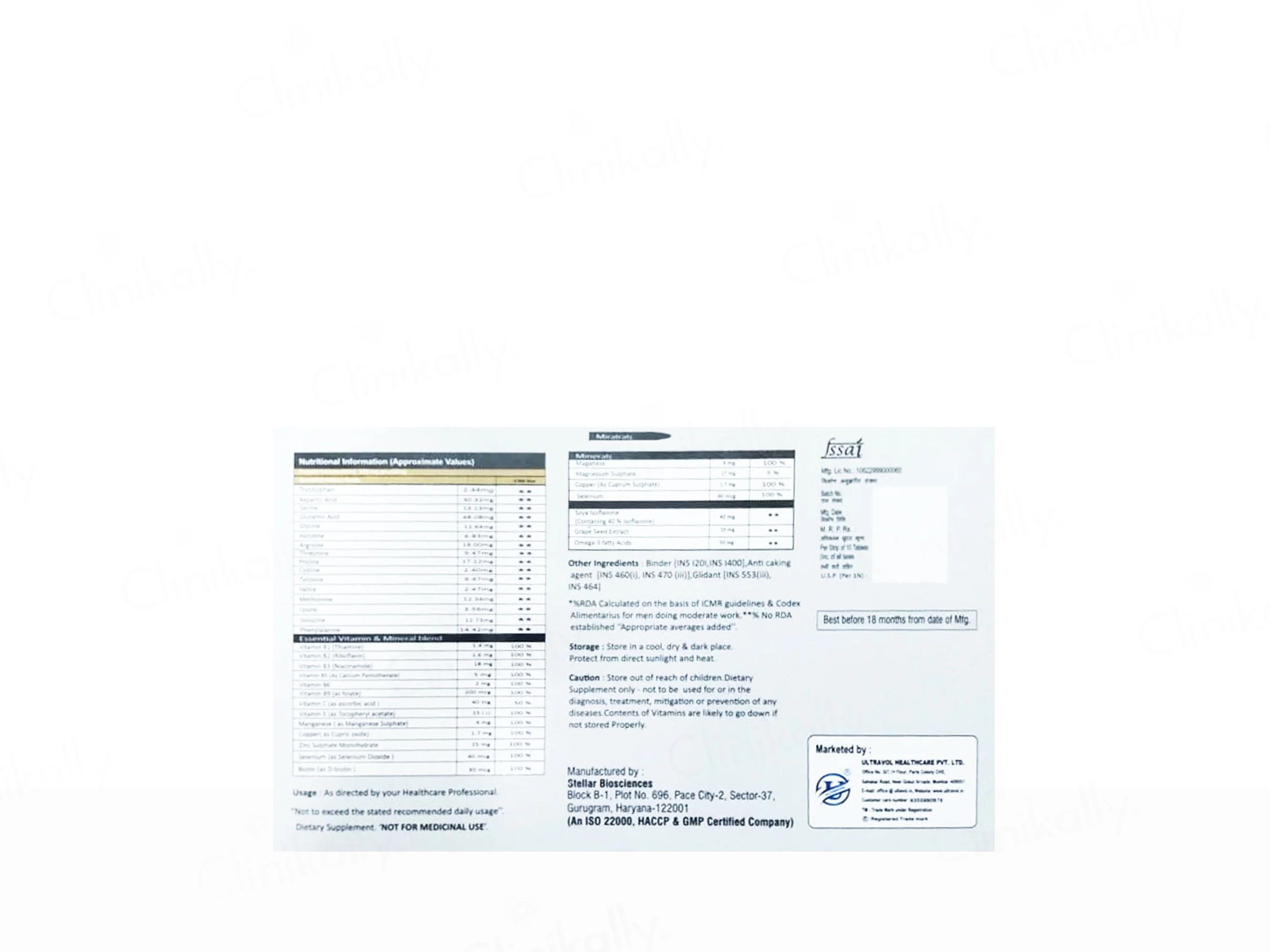 Propatin Hair Supplement Tablet - Image 2