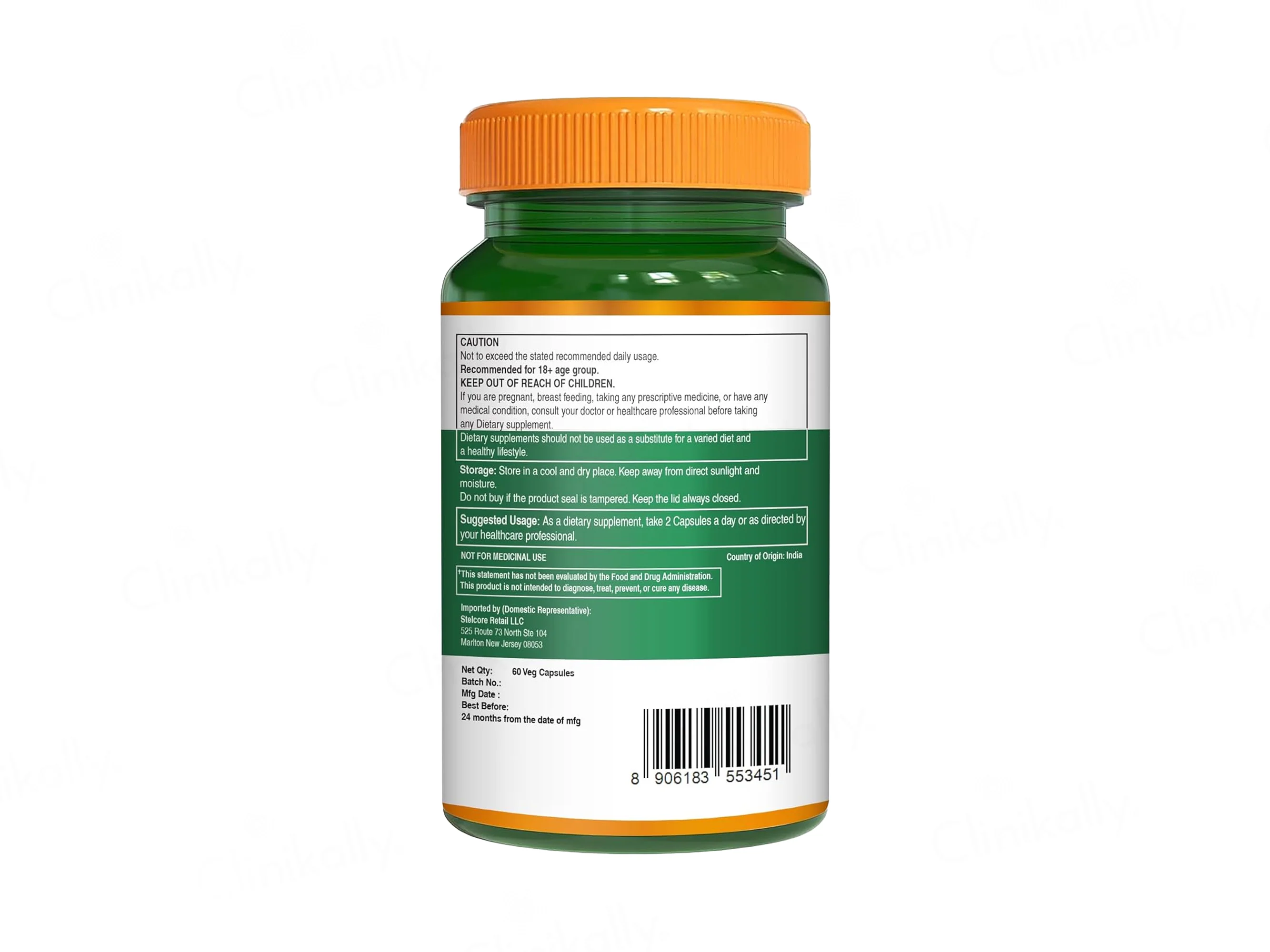 Pure Nutrition Activated Charcoal 1200mg Veg Capsule - Image 7