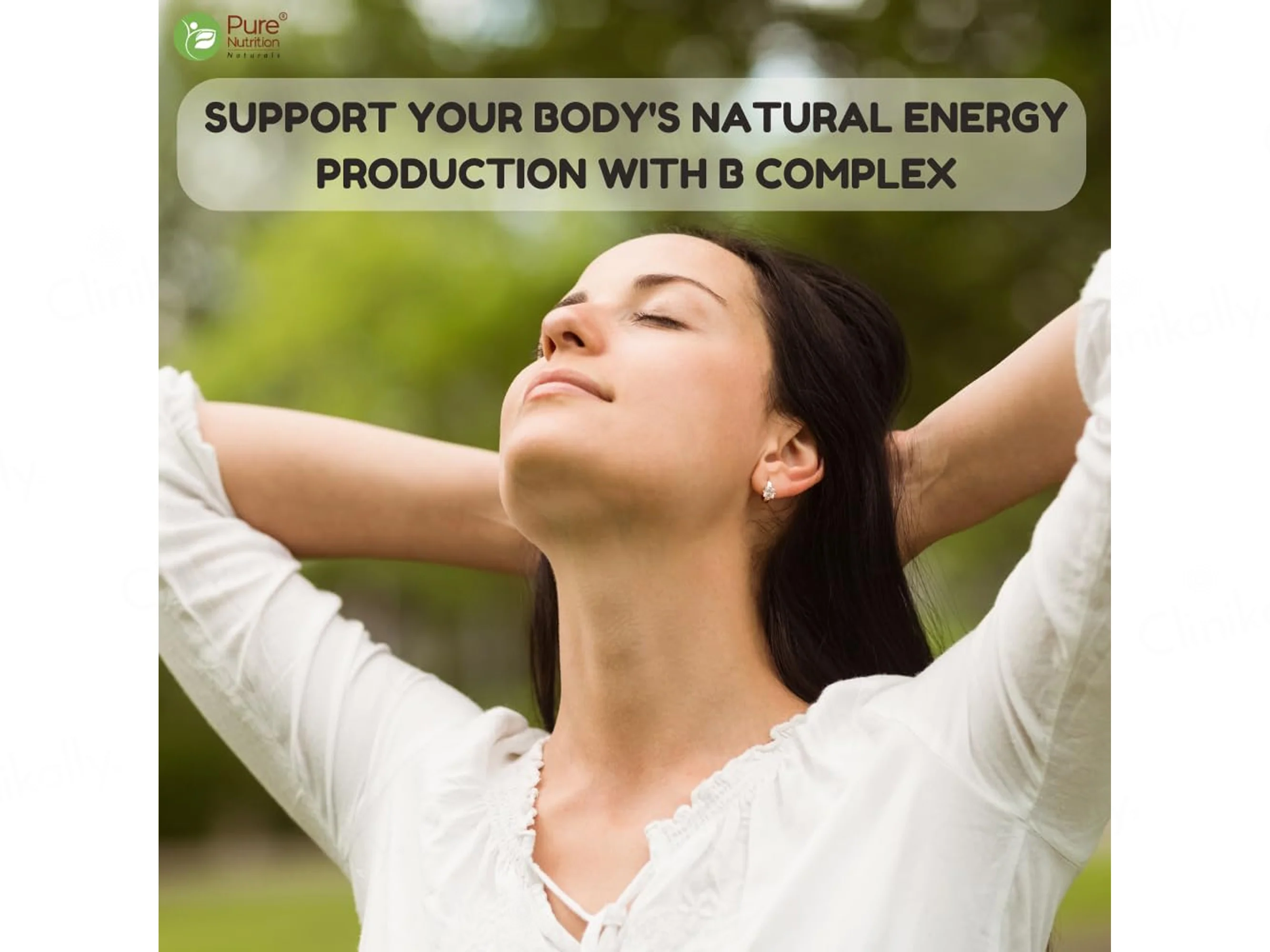 Pure Nutrition B-Complex Health Supplement Veg Tablet - Image 3
