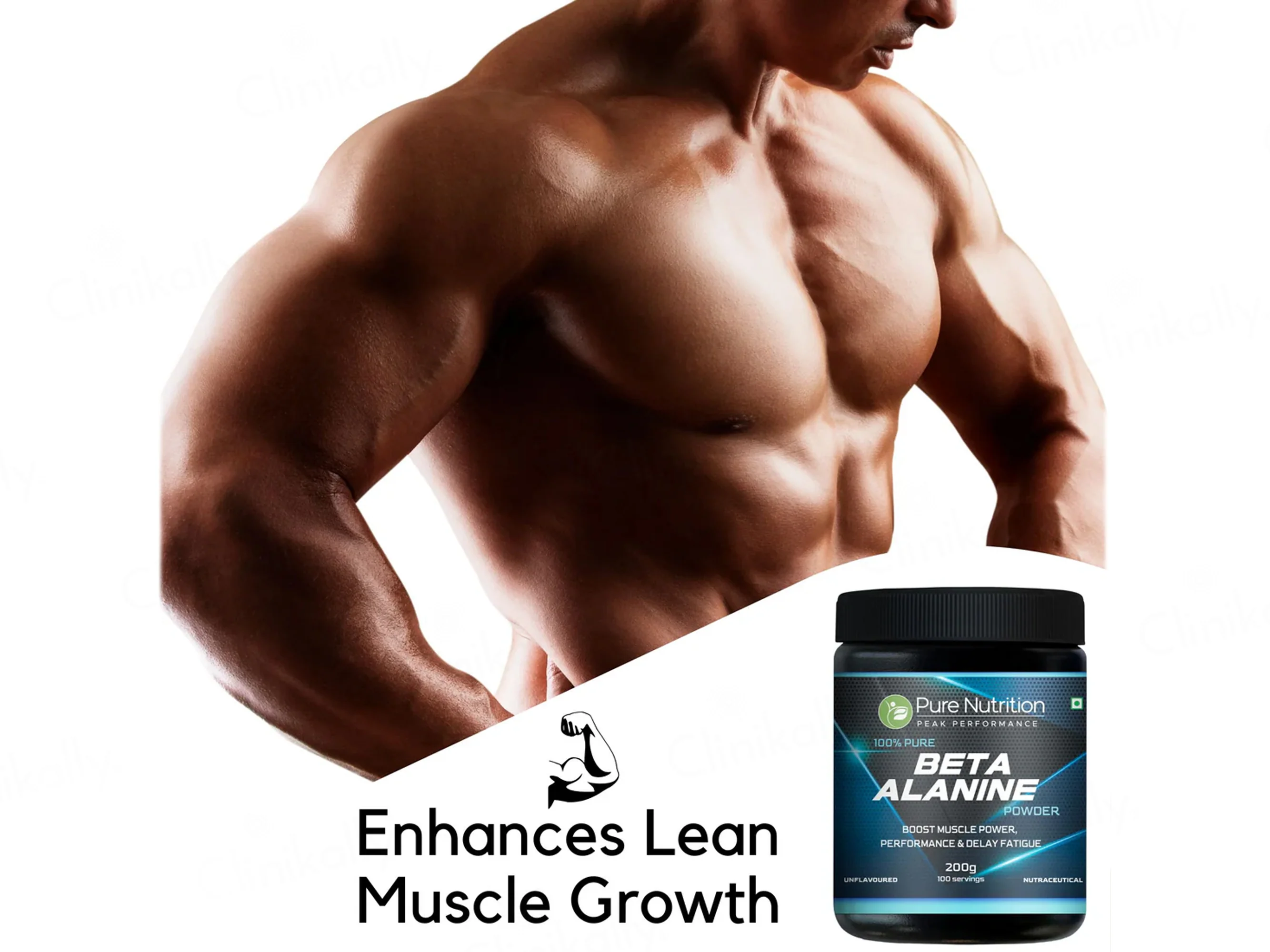 Pure Nutrition Beta Alanine Nutraceutical Powder - Unflavoured - Image 3