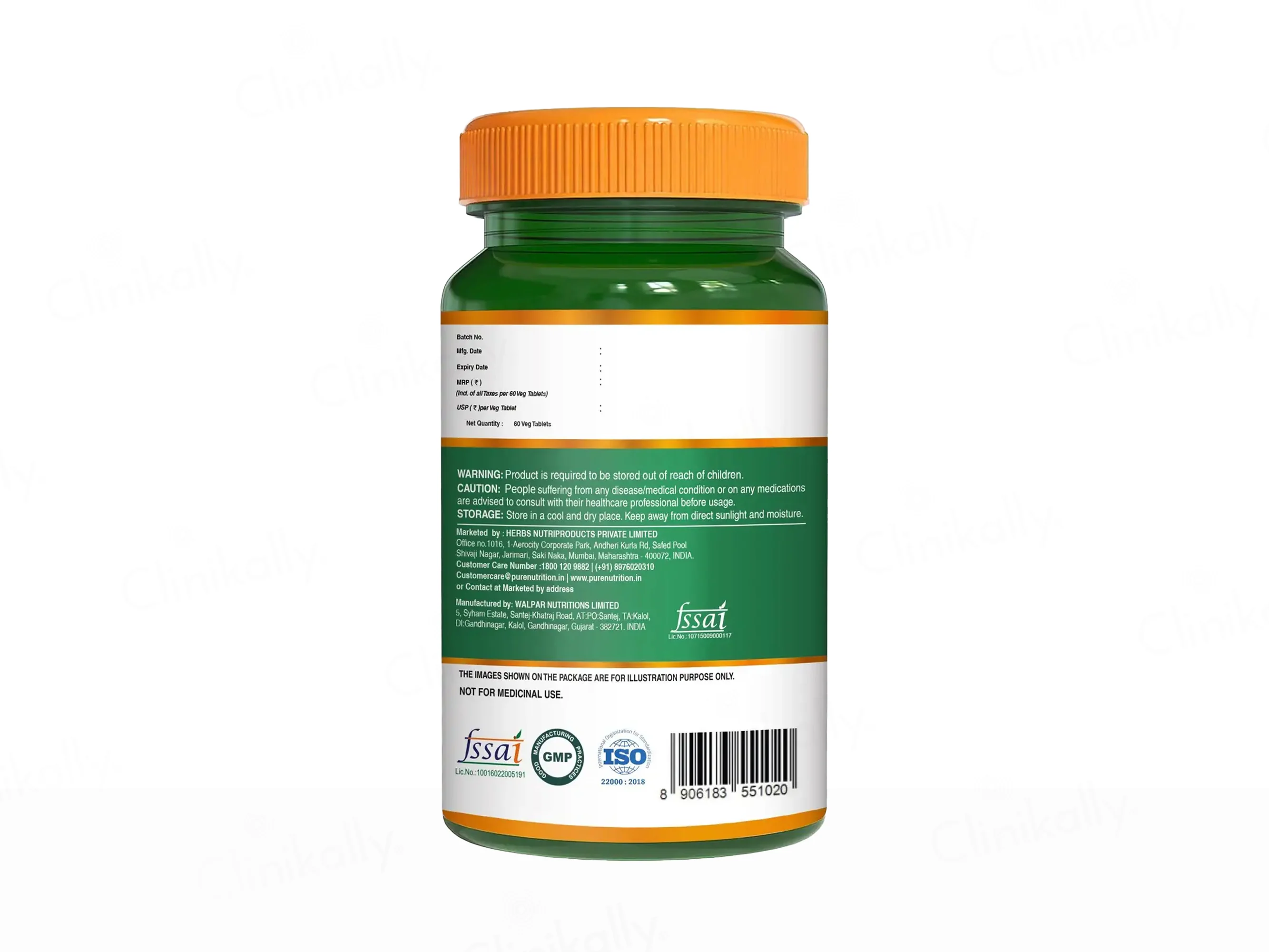 Pure Nutrition Biotin 1000mg With Sesbania Extract Veg Tablet - Image 3