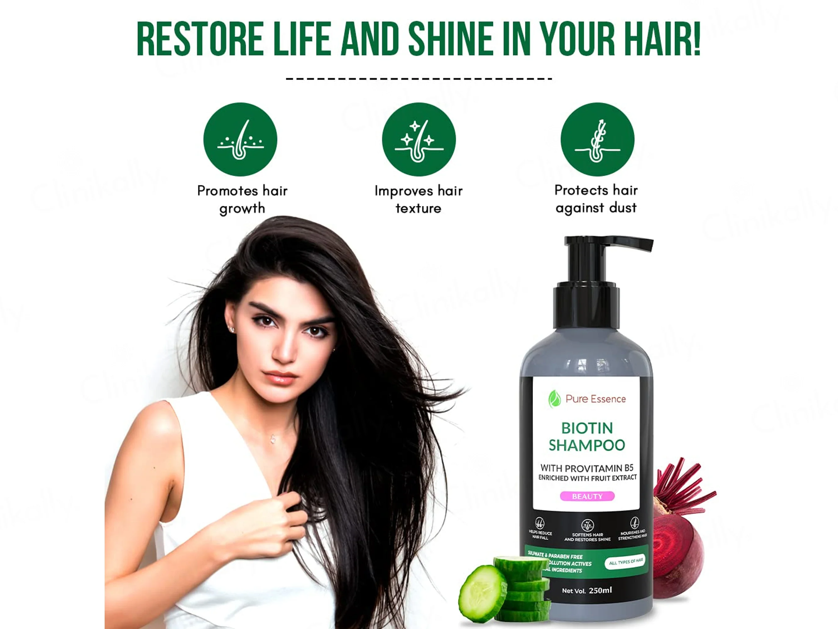 Pure Nutrition Biotin Hair Strengthening Shampoo - Image 4
