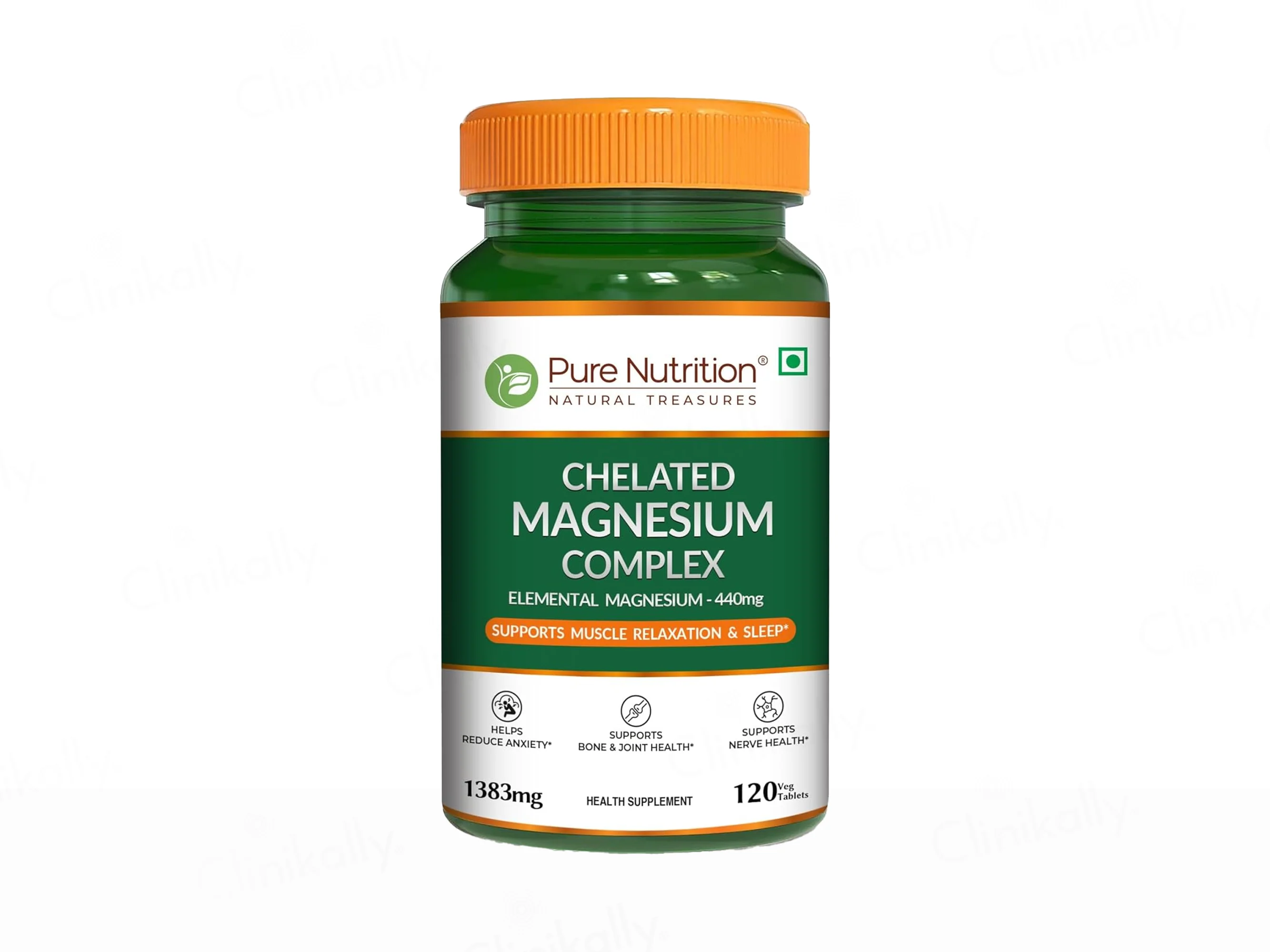 Pure Nutrition Chelated Magnesium Complex Veg Tablet