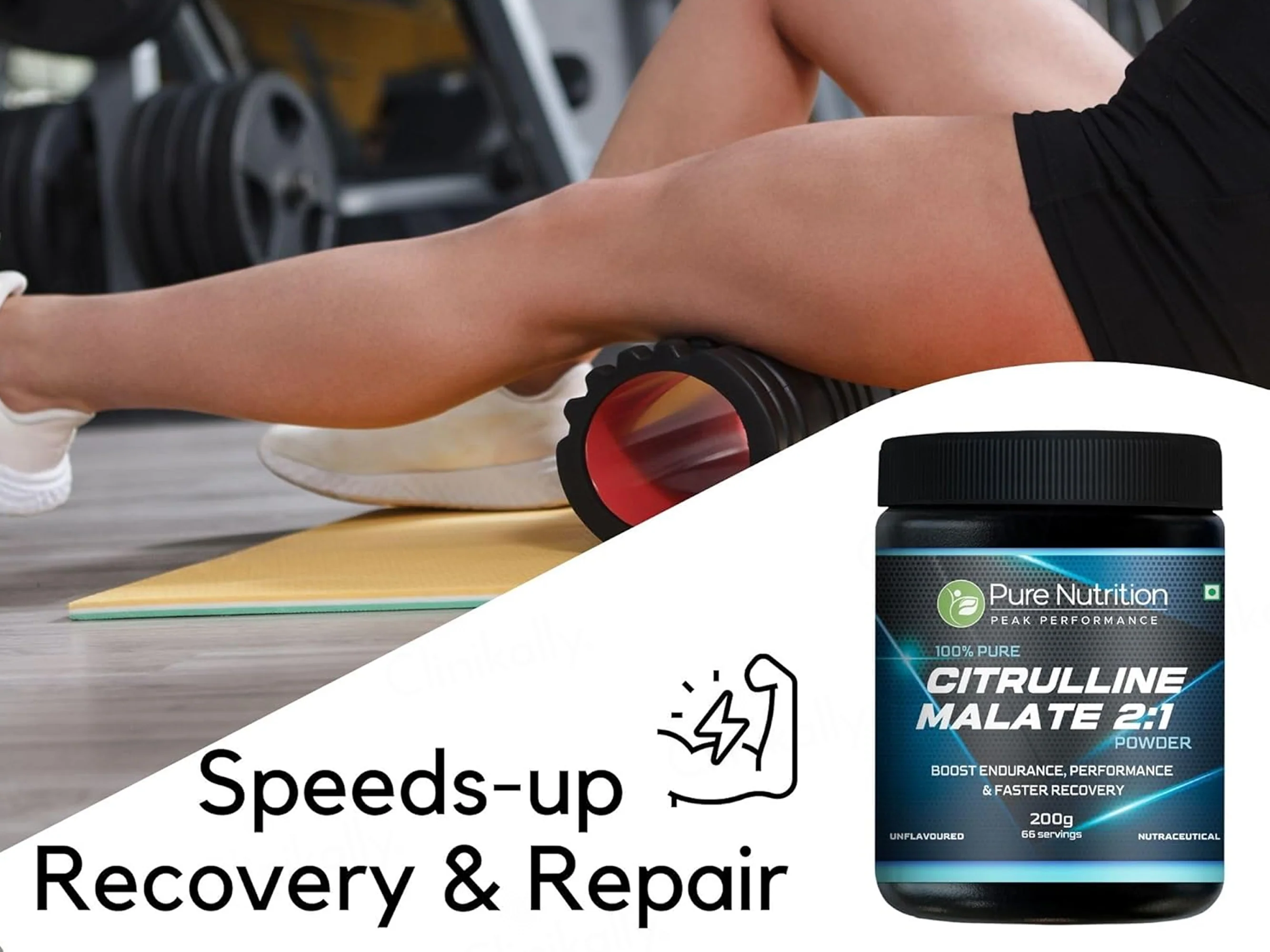 Pure Nutrition Citrulline Malate 2:1 Nutraceutical Powder - Unflavoured - Image 4