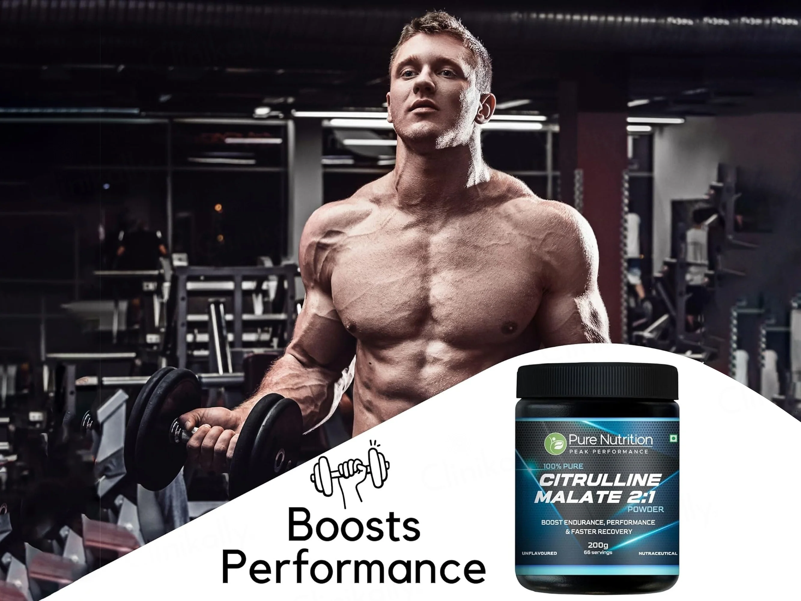 Pure Nutrition Citrulline Malate 2:1 Nutraceutical Powder - Unflavoured - Image 6