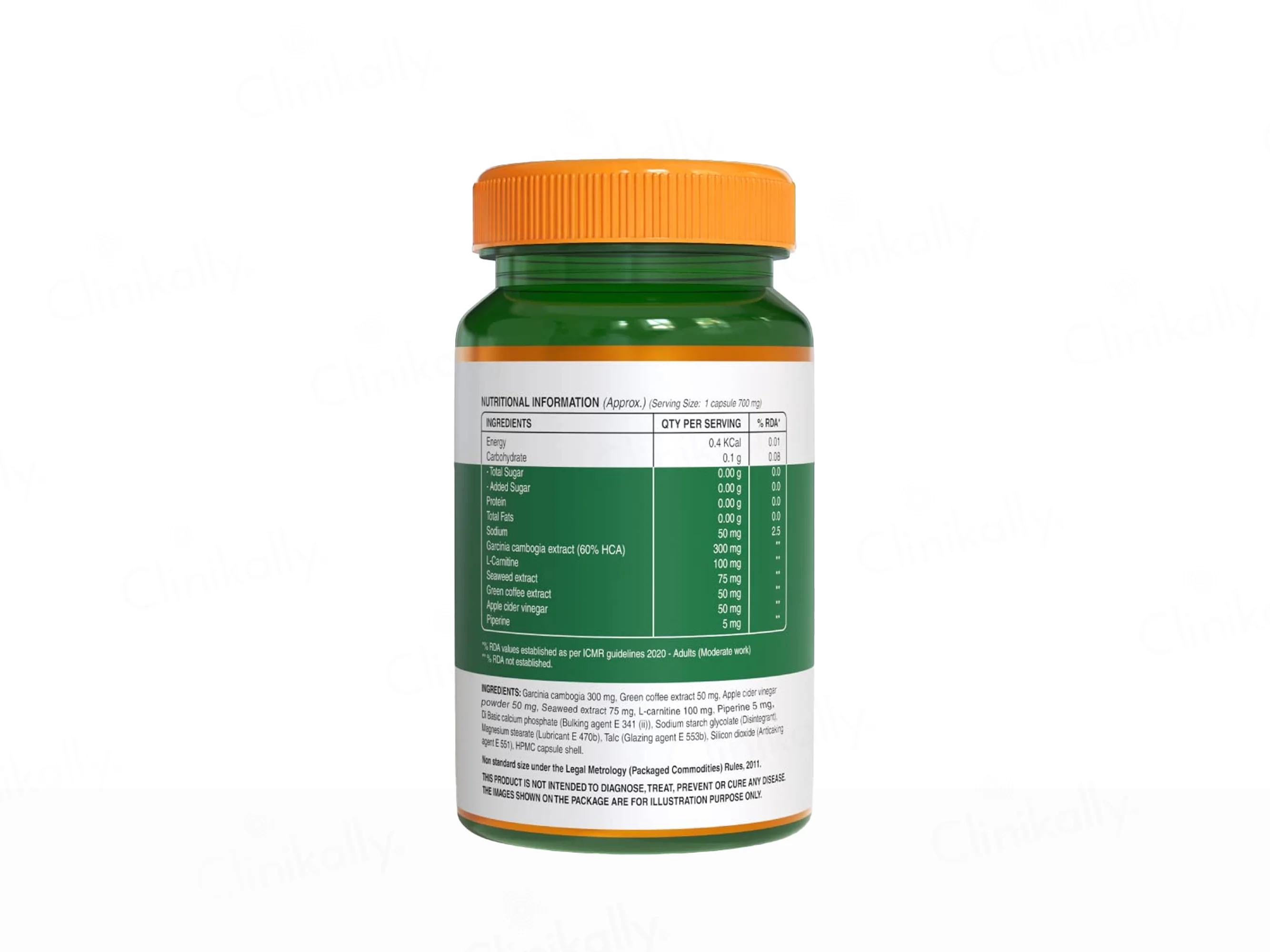 Pure Nutrition Garcinia Cambogia 700mg Veg Capsule - Image 4