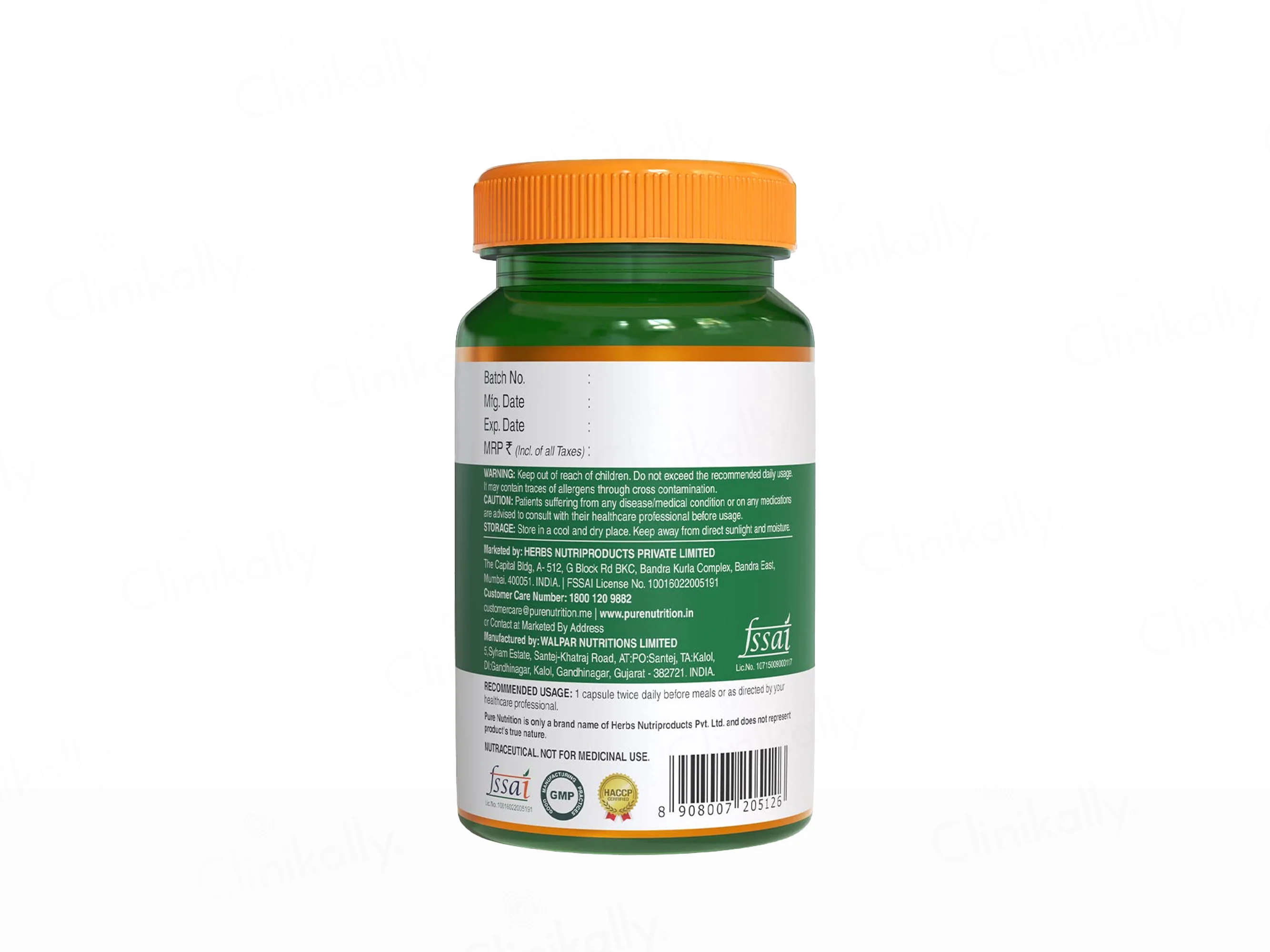 Pure Nutrition Garcinia Cambogia 700mg Veg Capsule - Image 5