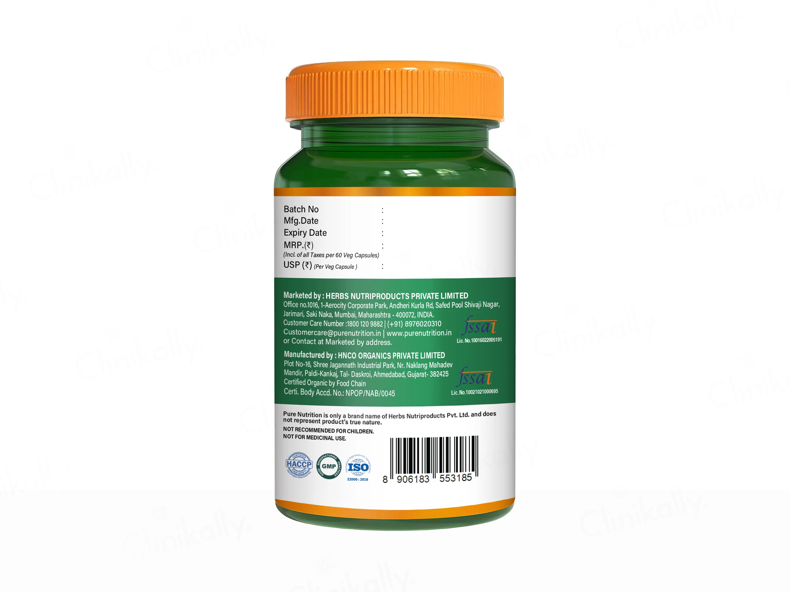 Pure Nutrition Horny Goat Weed 1000mg Veg Capsule - Image 7