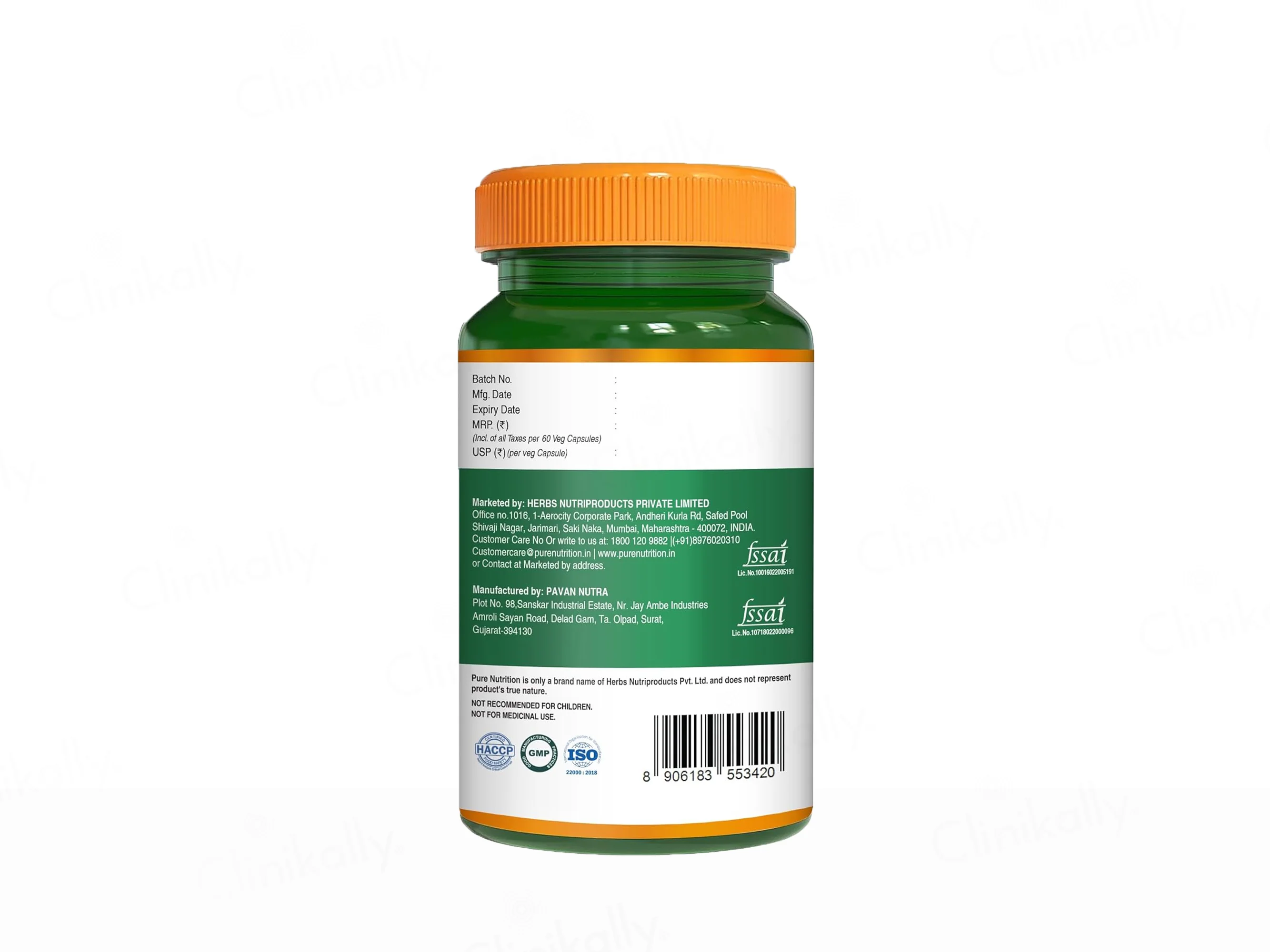 Pure Nutrition Hyaluronic Acid 200mg Veg Capsule - Image 7
