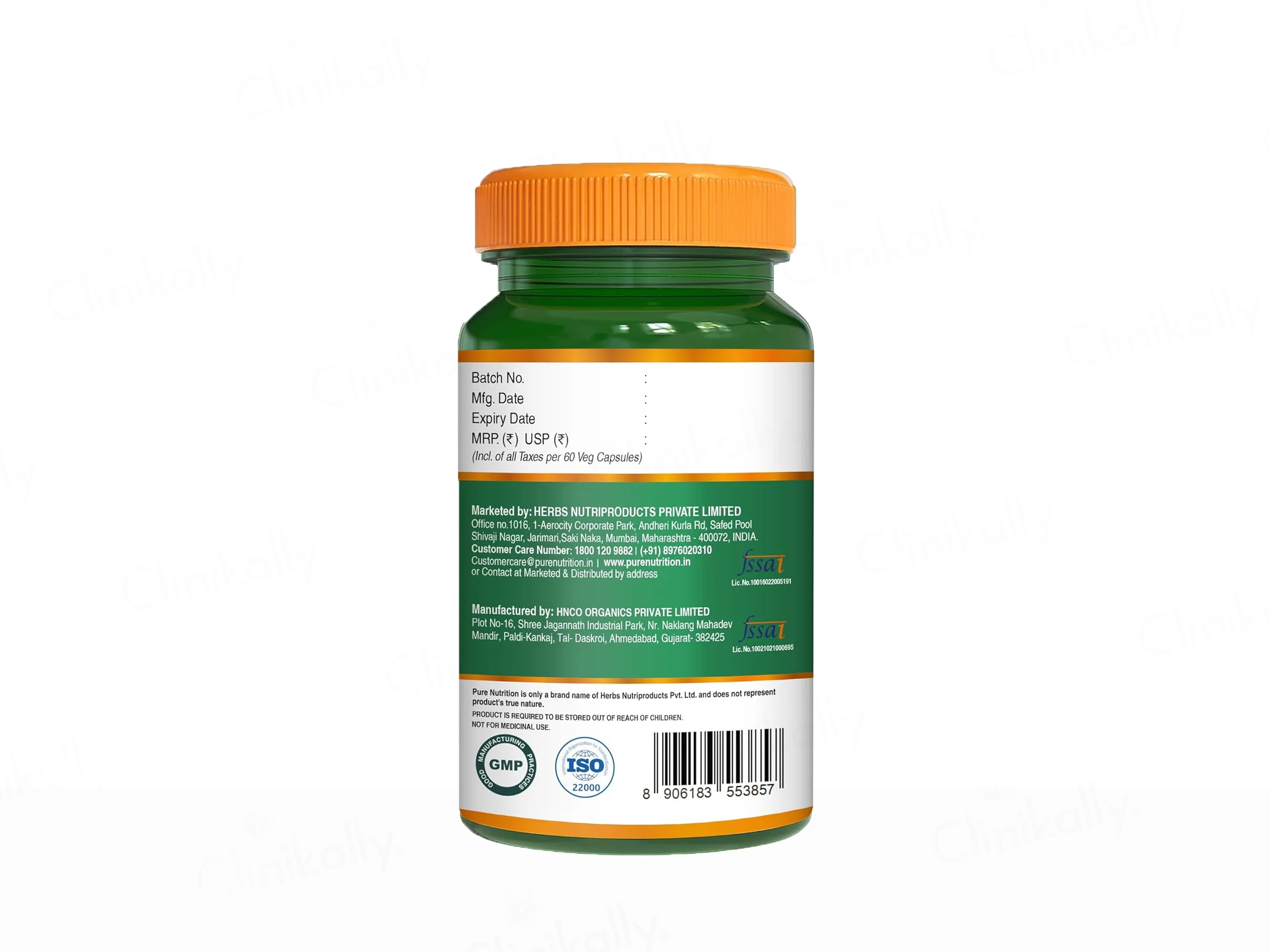 Pure Nutrition Kapikachhu Mucuna Pruriens 500mg Veg Capsule - Image 7